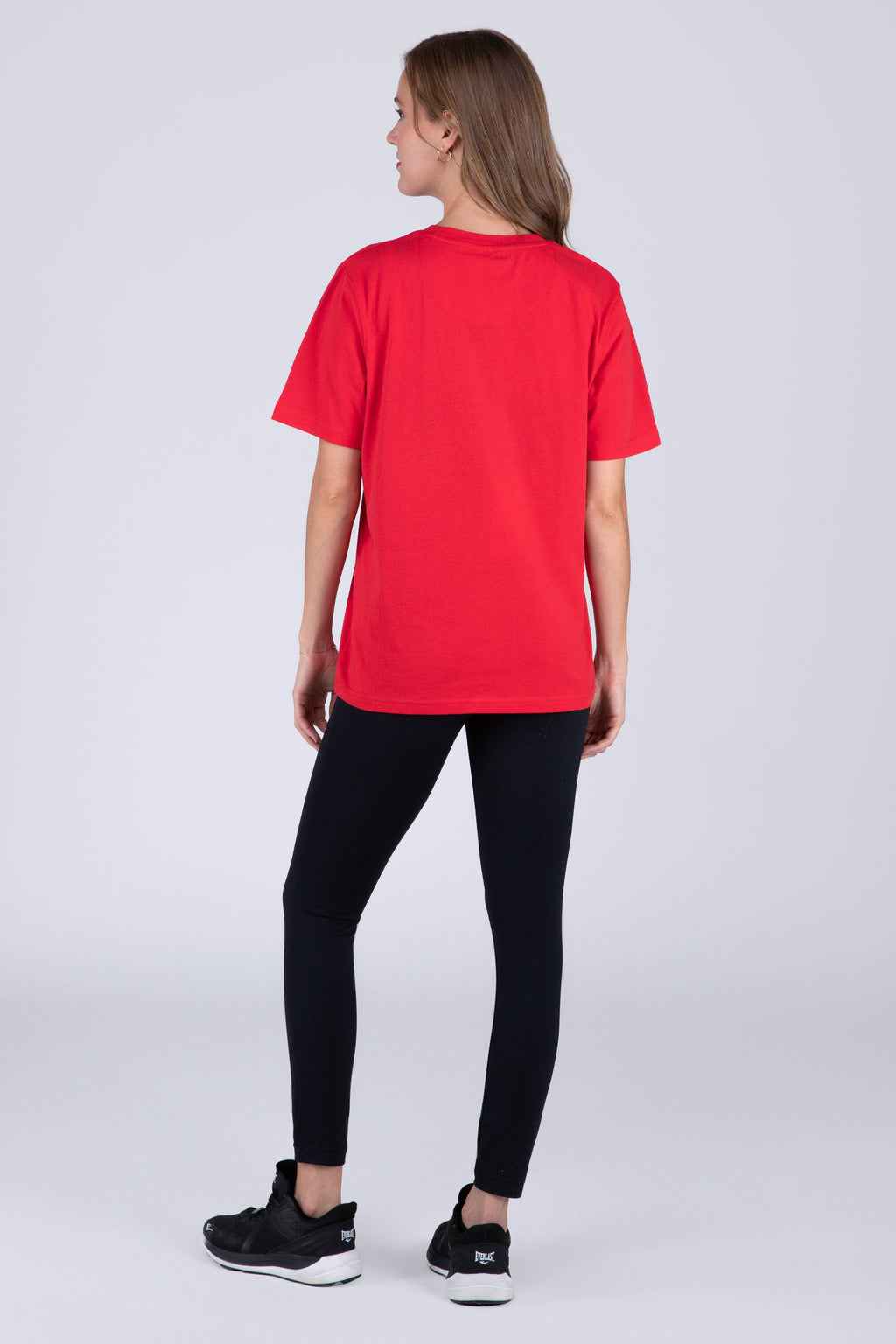 Polera Manga Corta Basic Heart Rojo Everlast