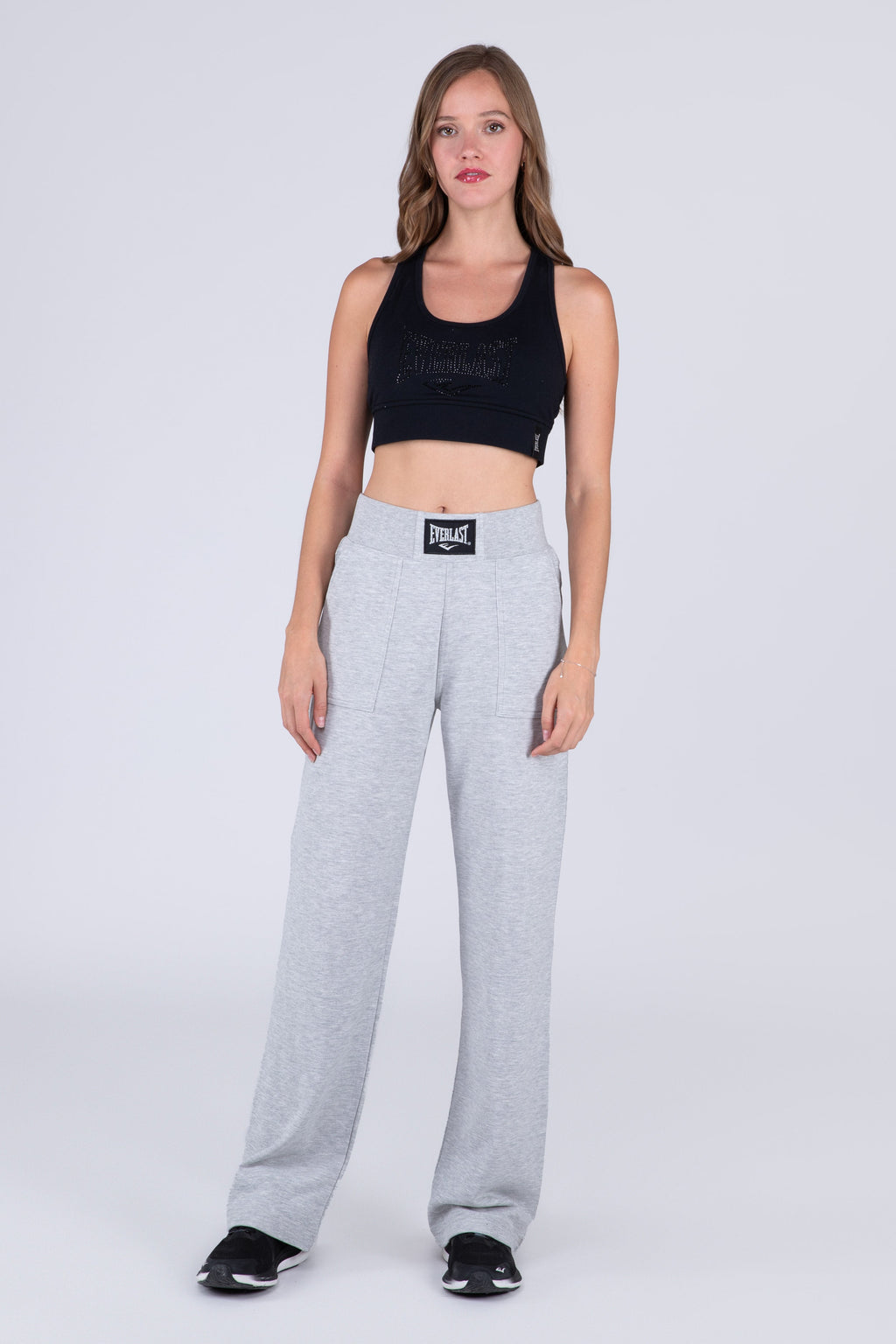 Pantalon Basic Heart Gris Everlast