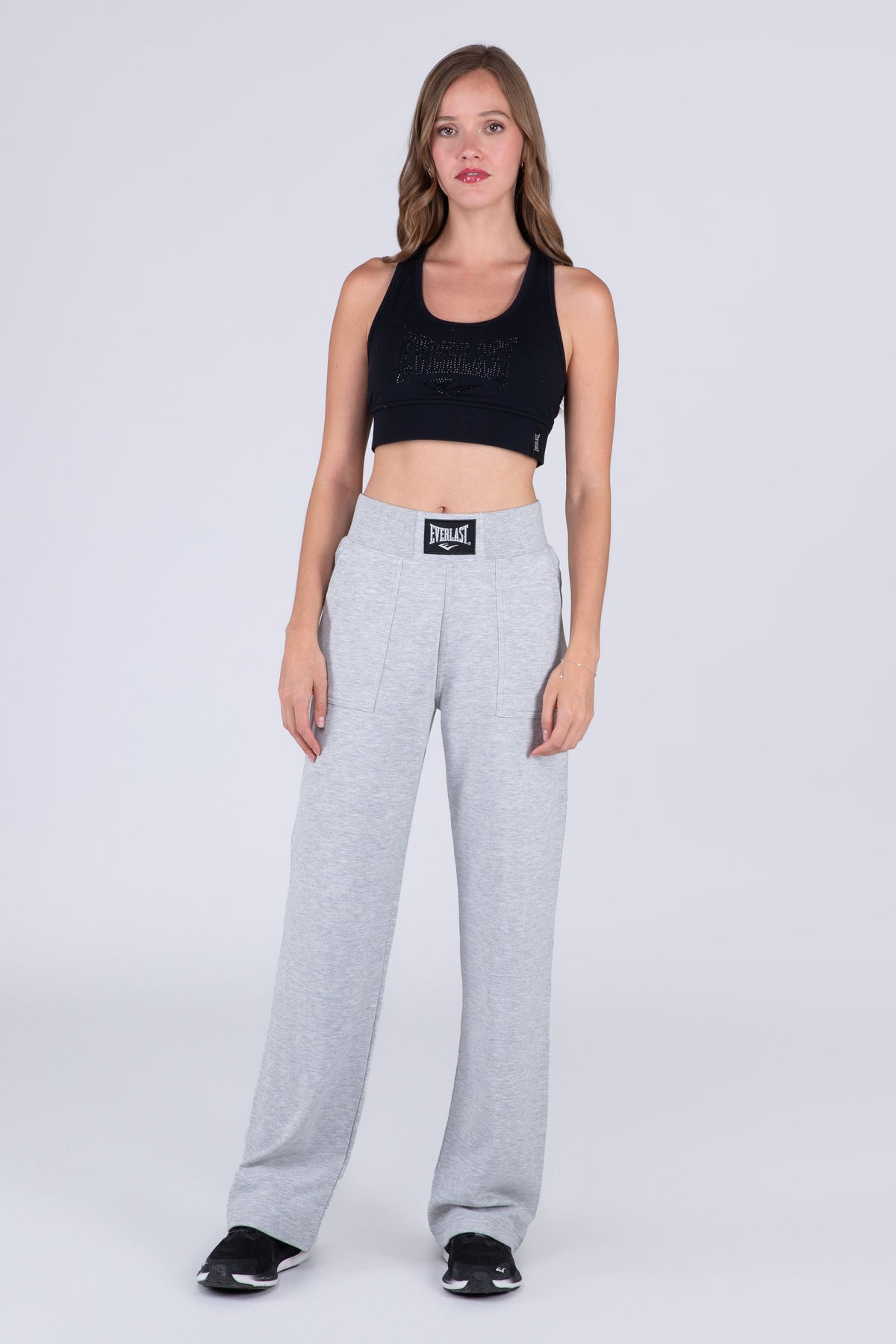 Pantalon Basic Heart Gris Everlast