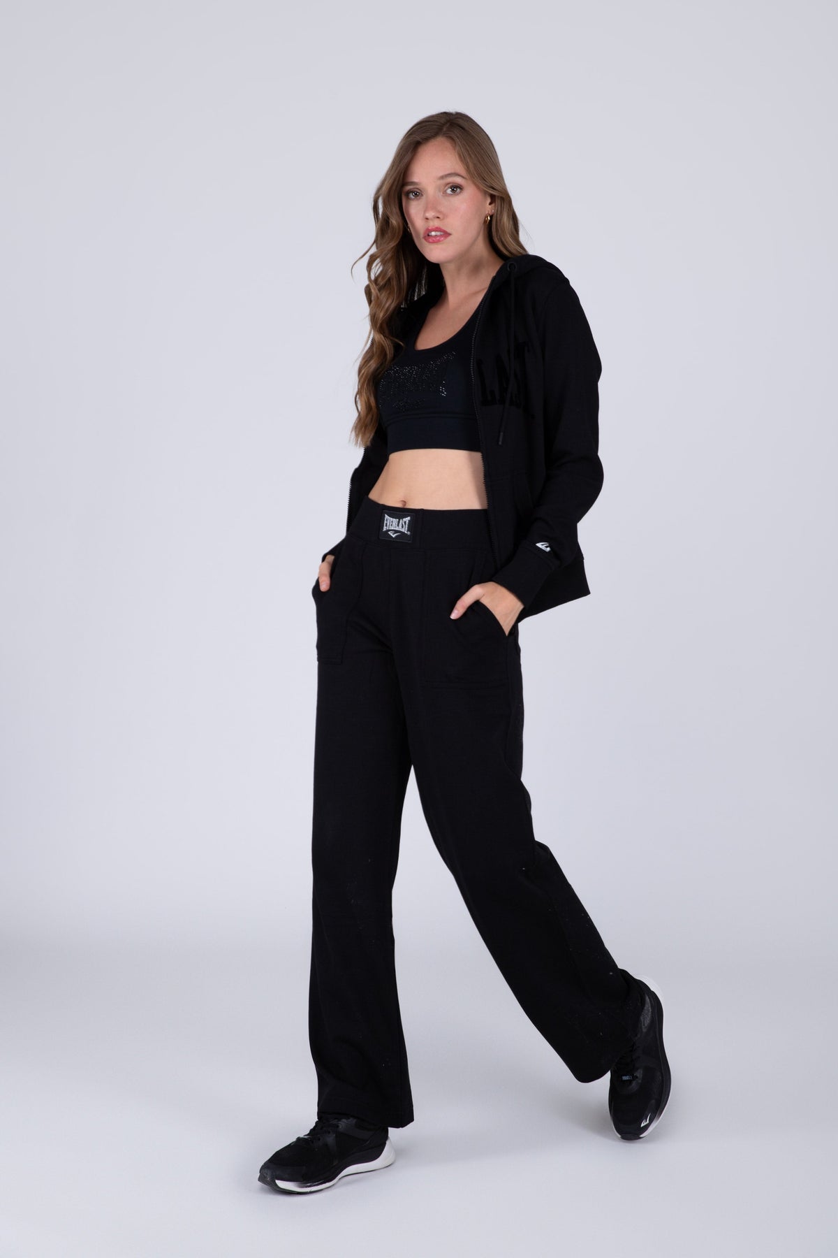 Pantalon Basic Heart Negro Everlast