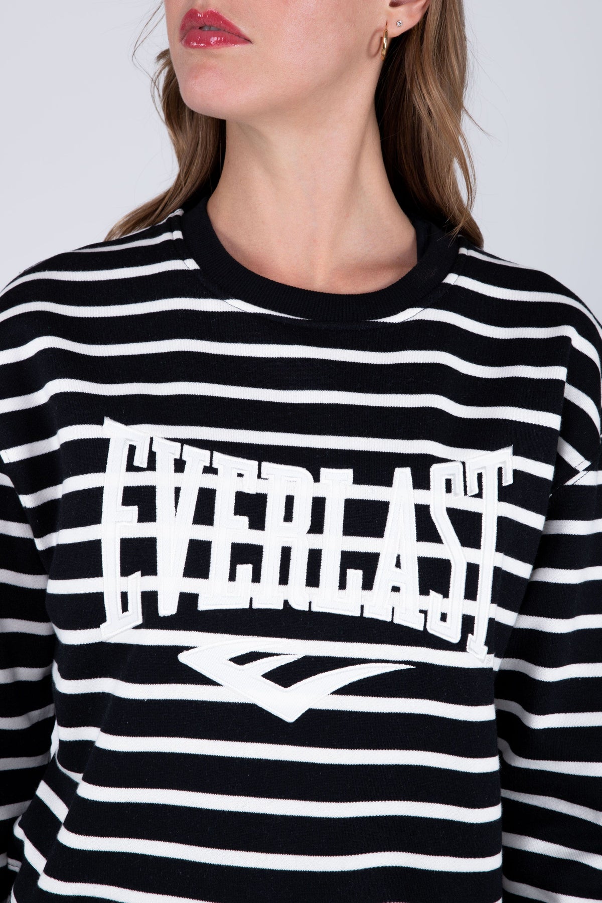 Poleron Crew Neck Millennium Negro Everlast