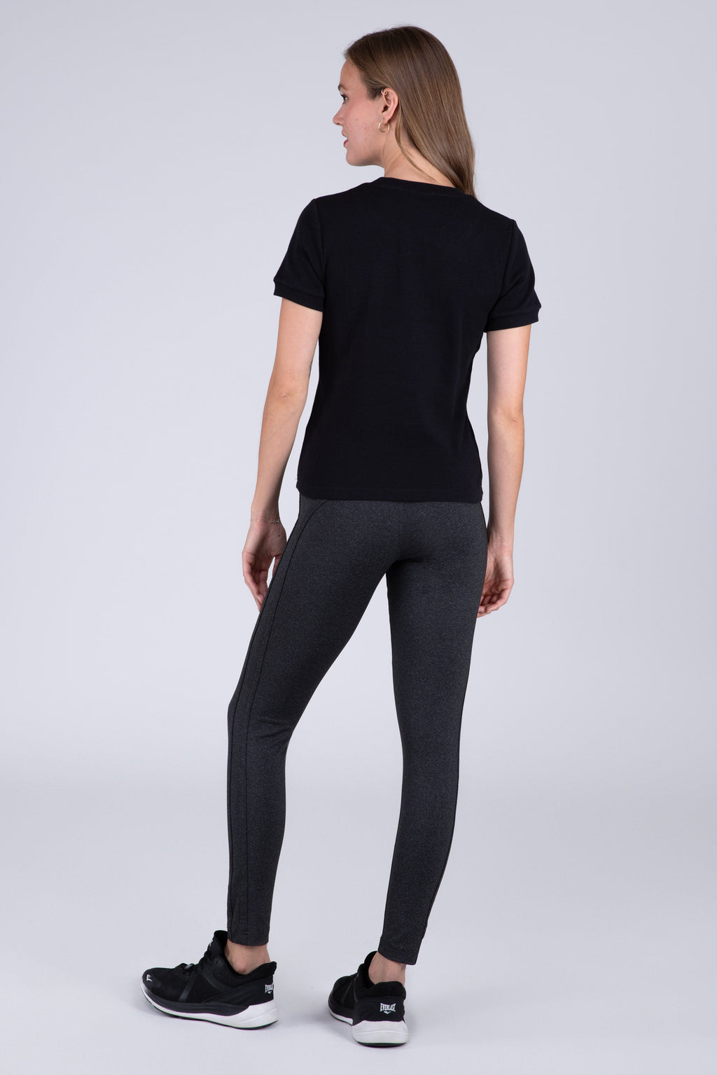 Polera Manga Corta Millennium Negro Everlast