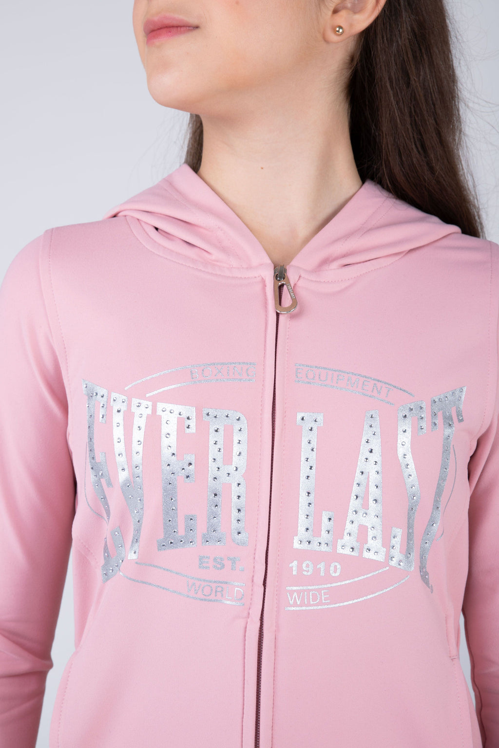 Chaqueta Basic Two Niña Rosado Everlast