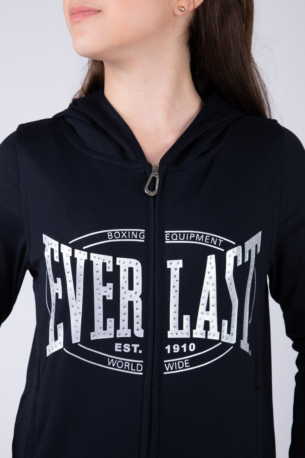 Chaqueta Basic Two Niña Negro Everlast
