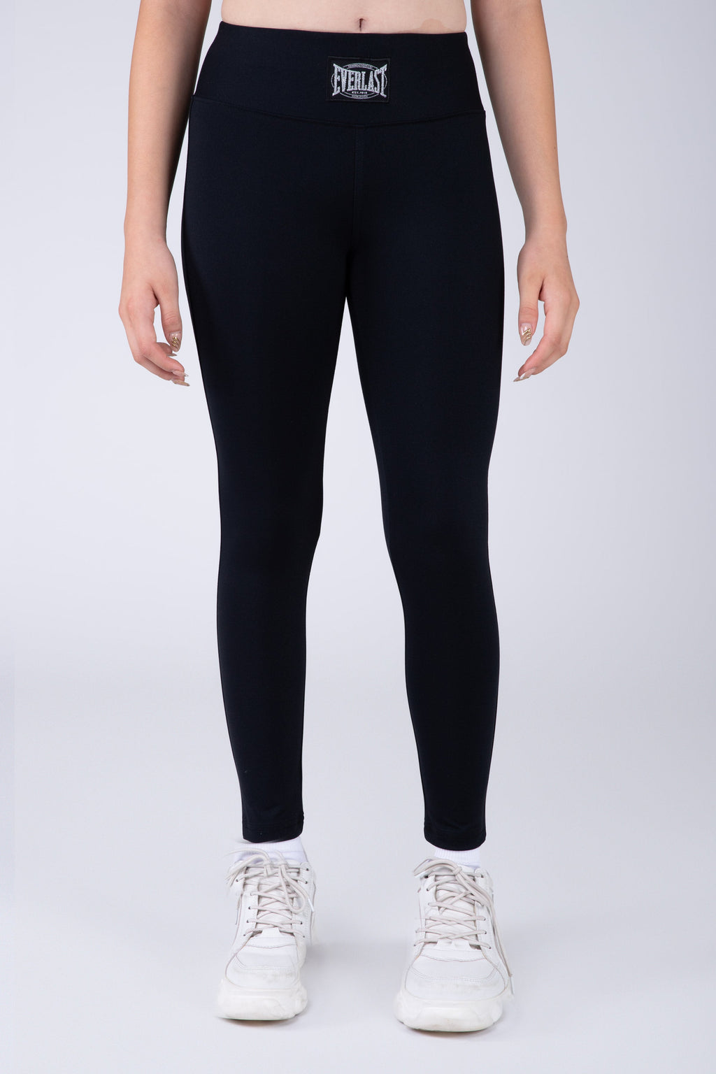 Legging Long Basic Two Niña Negro Everlast