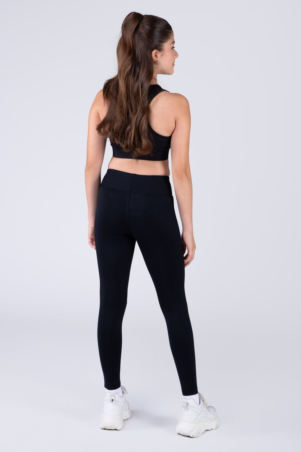 Legging Long Basic Two Niña Negro Everlast