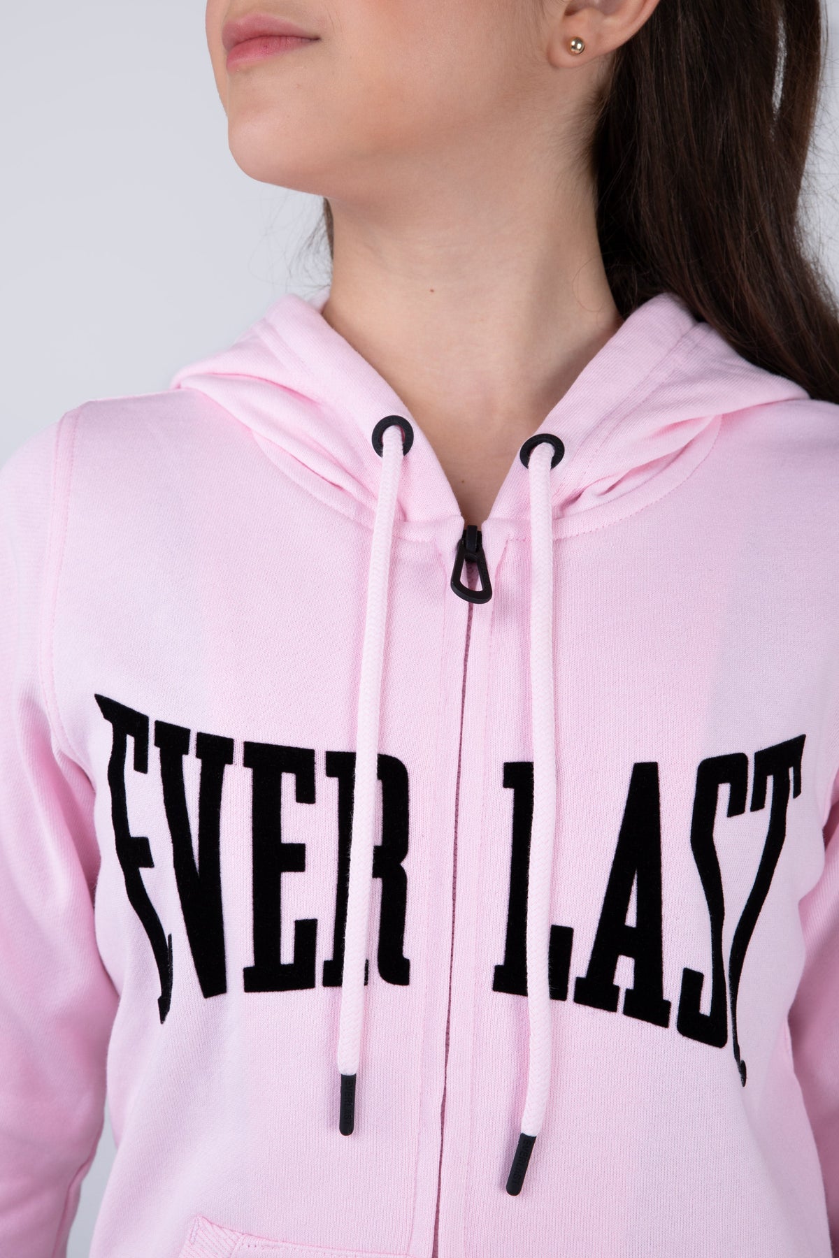 Chaqueta Basic Heart Niña Rosado Everlast