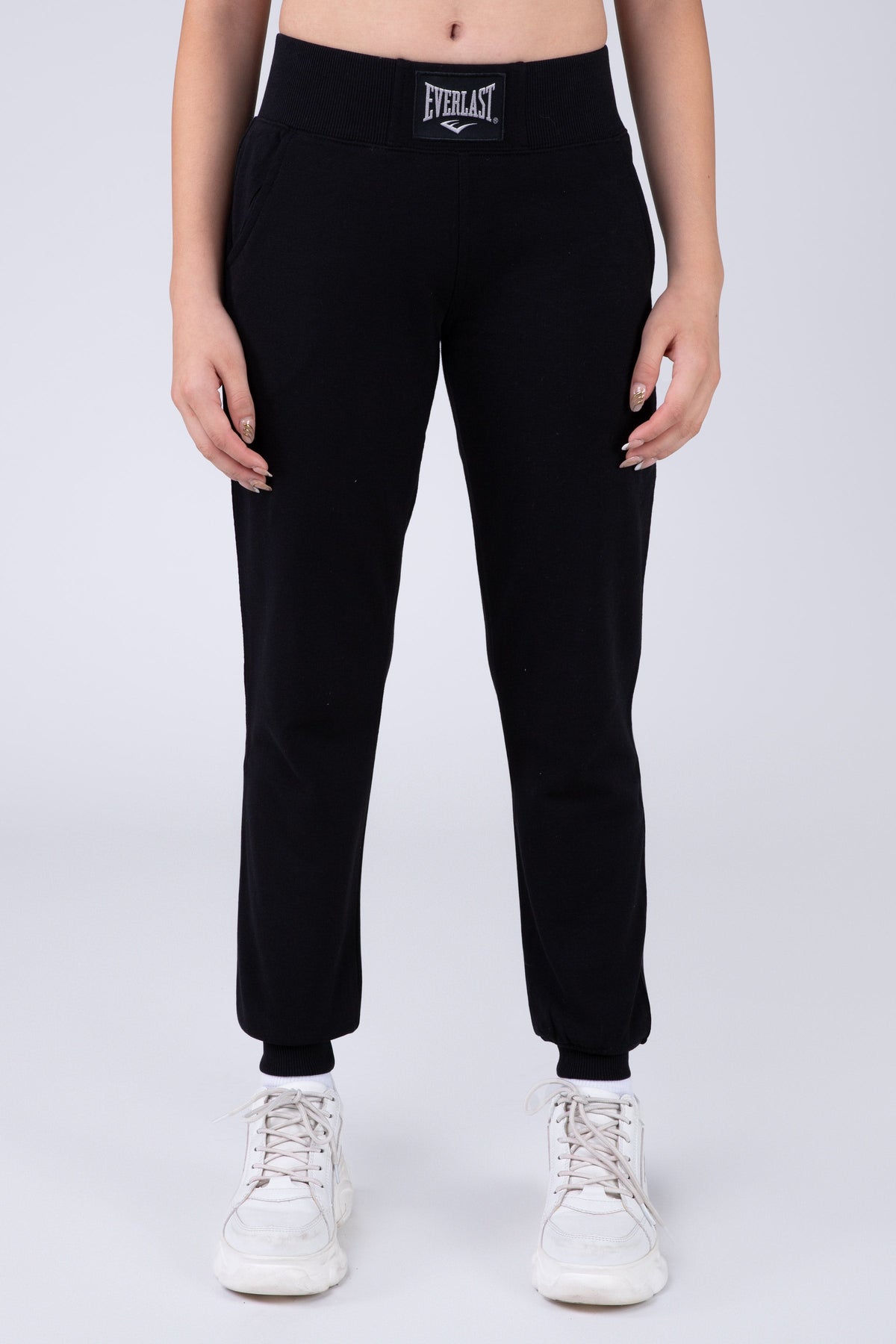 Jogger Basic Heart Niña Negro Everlast