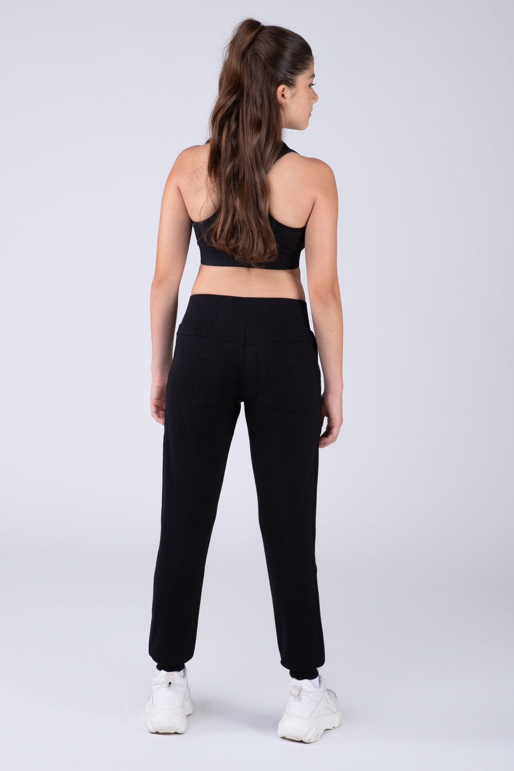 Jogger Basic Heart Niña Negro Everlast