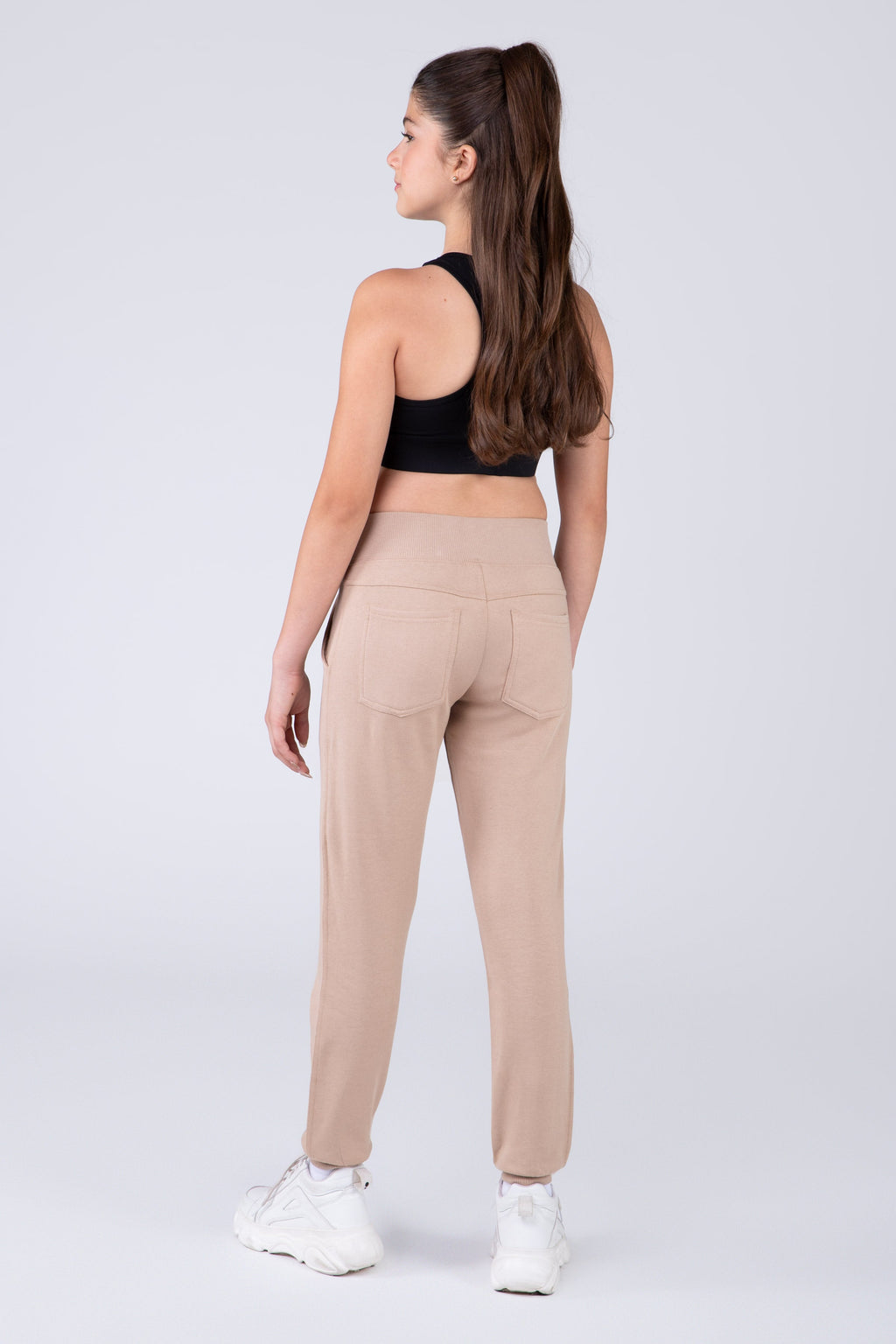 Jogger Basic Heart Niña Beige Everlast