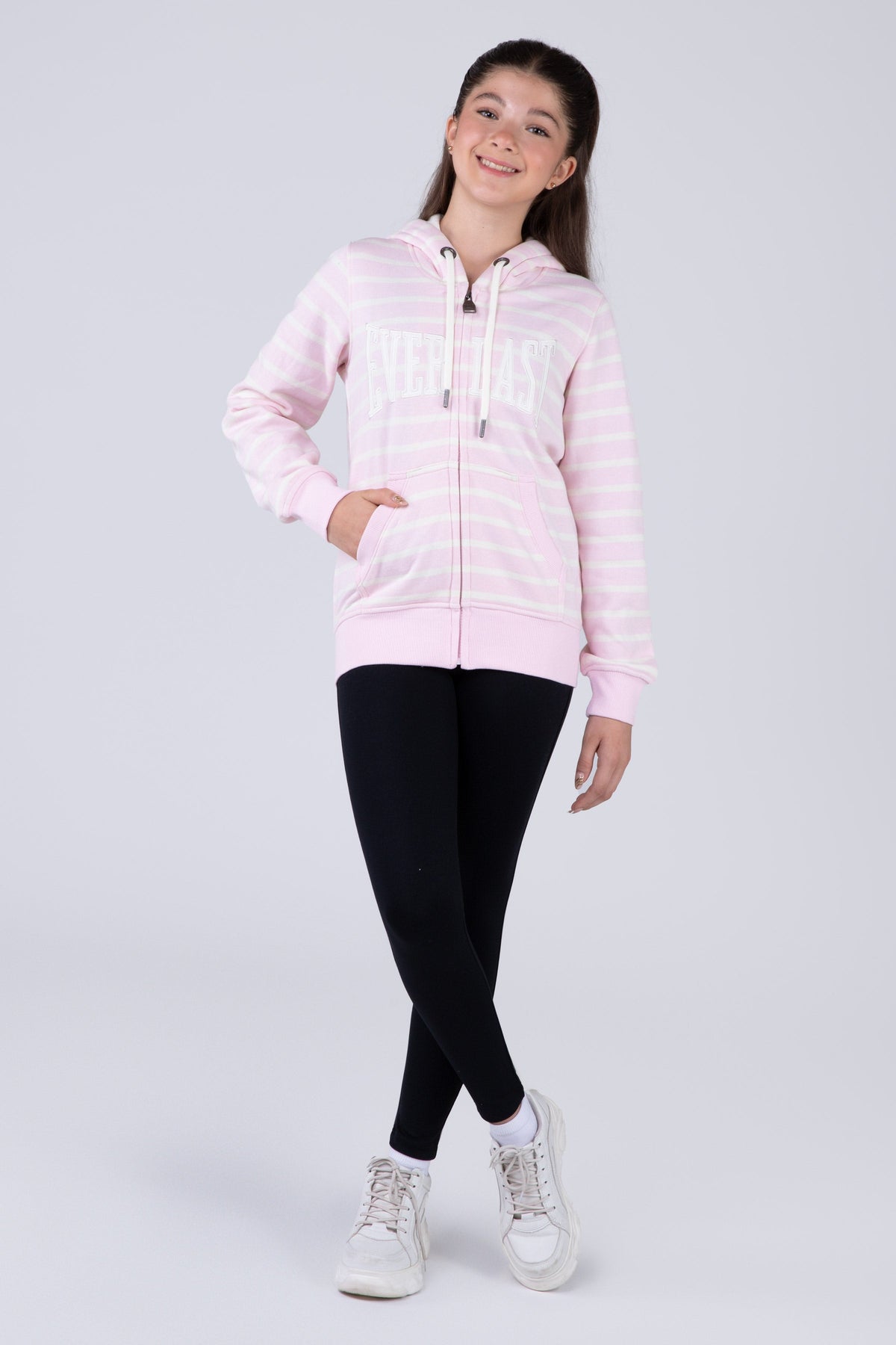 Chaqueta Millennium Niña Rosado Everlast