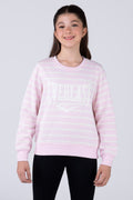 Poleron Crew Neck Millennium Niña Rosado Everlast