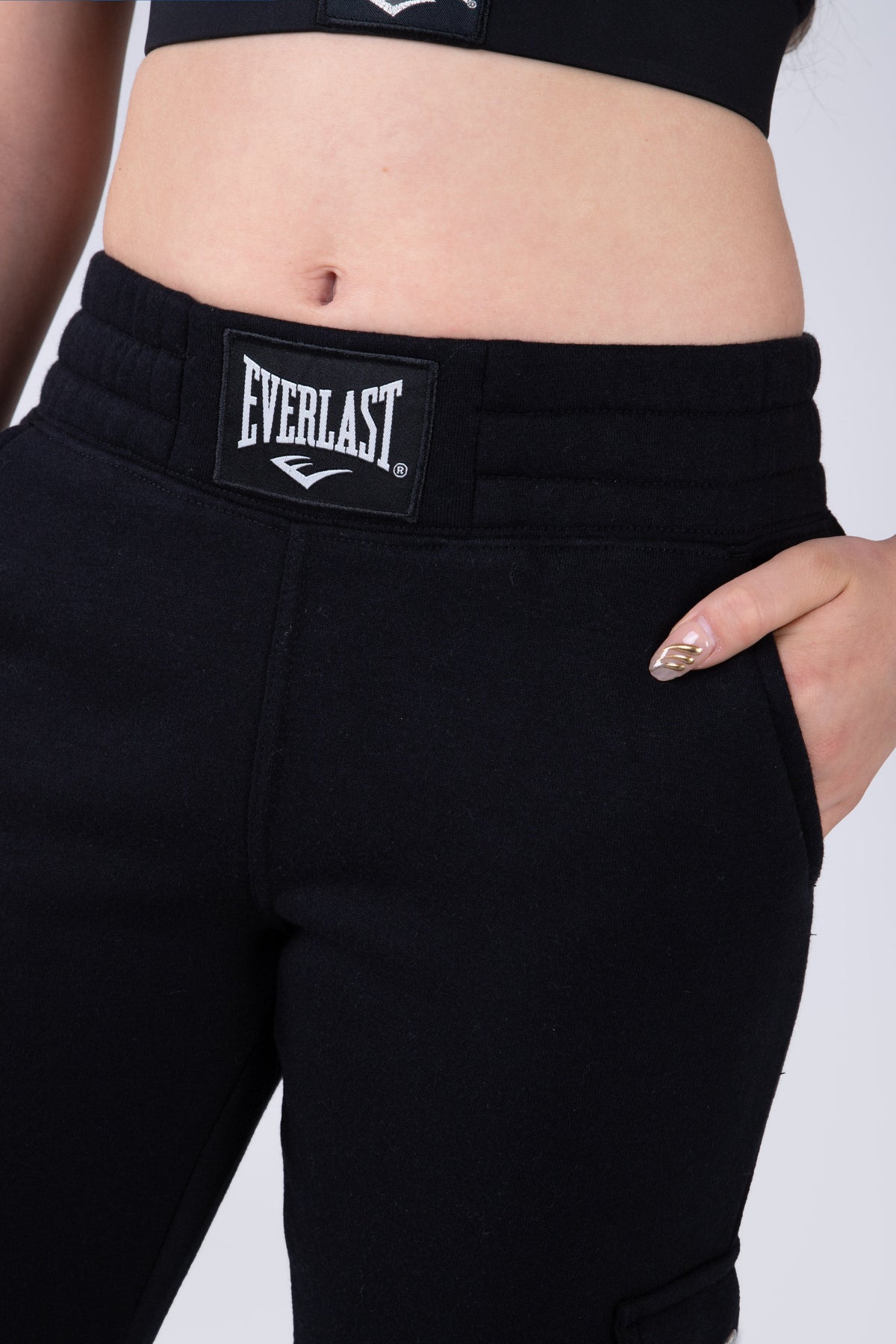 Pantalon Millennium Niña Negro Everlast