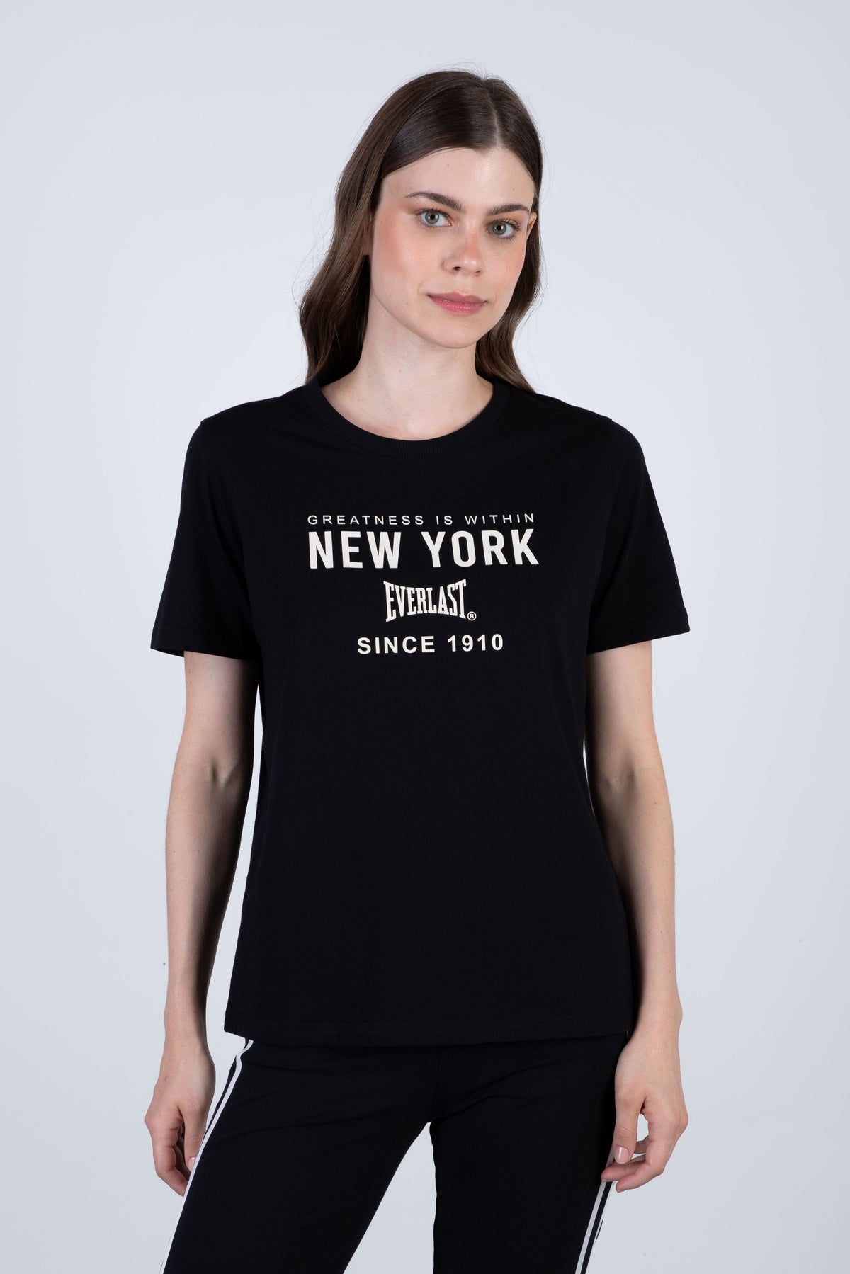 Polera Manga Corta Iron Negro Everlast