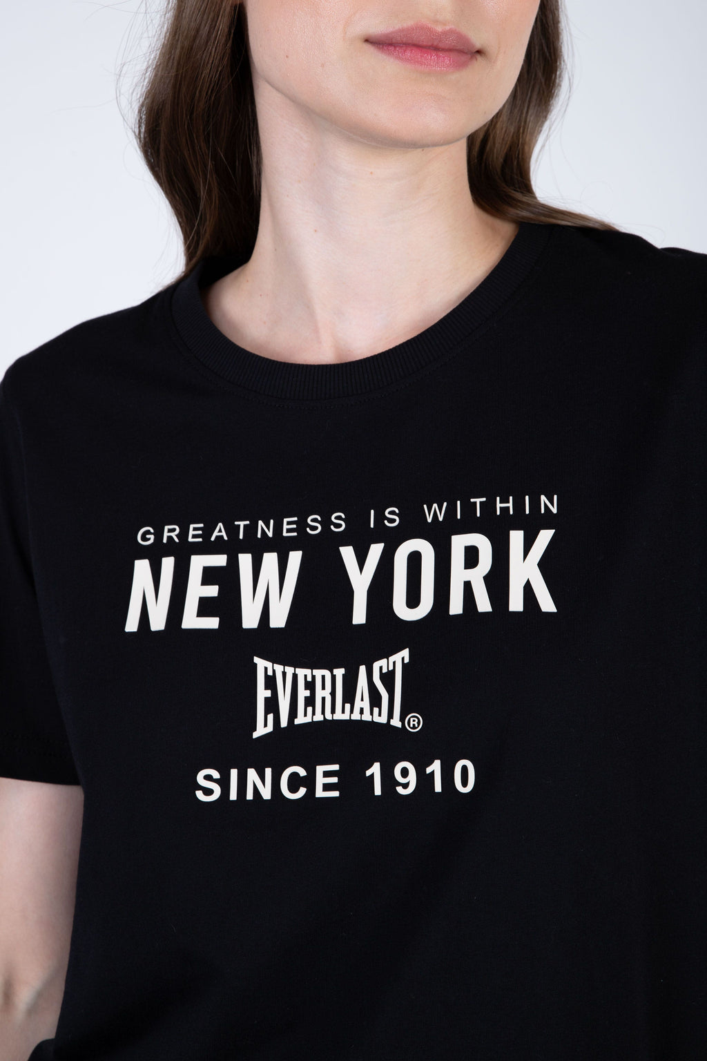 Polera Manga Corta Iron Negro Everlast