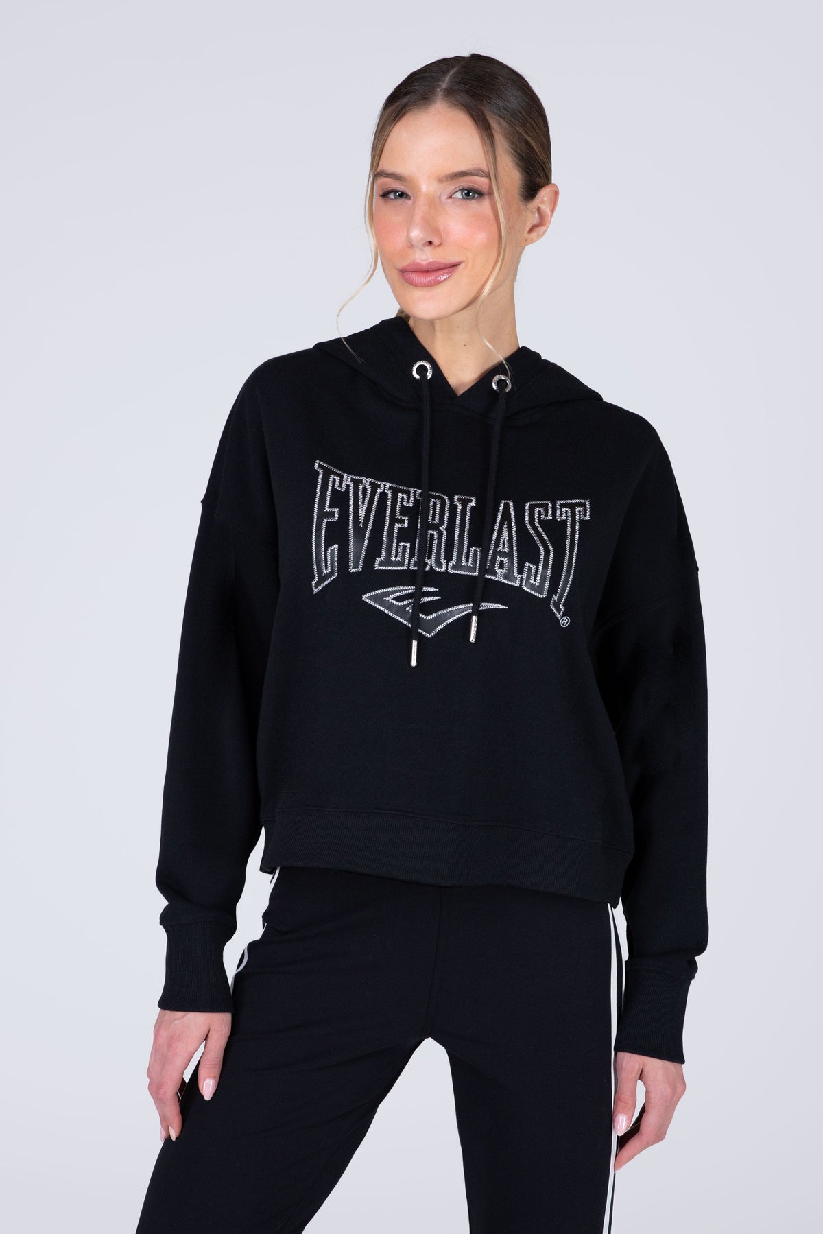 Poleron Hood Bring Negro Everlast