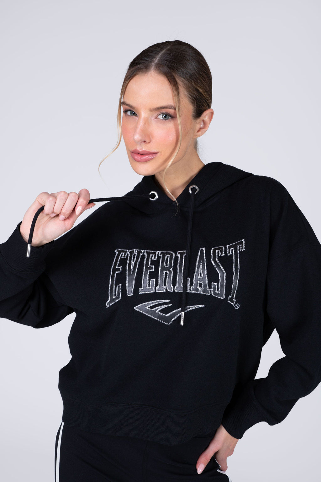 Poleron Hood Bring Negro Everlast