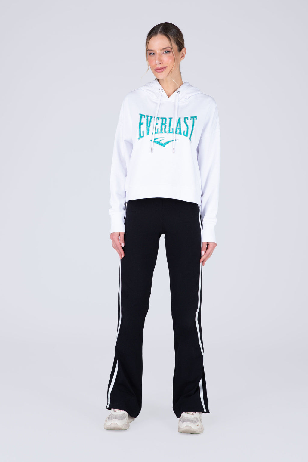 Poleron Hood Bring Blanco Everlast