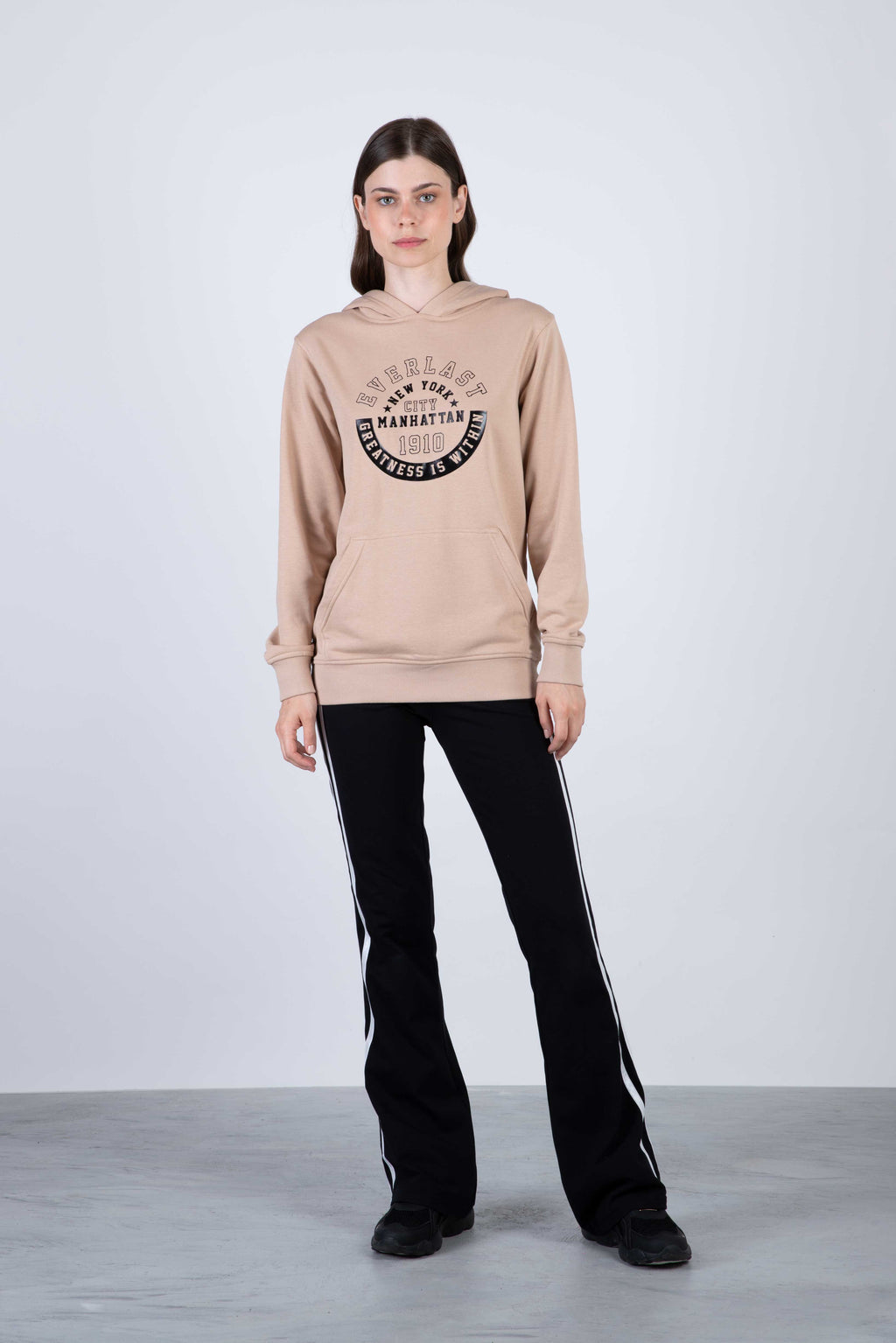 Poleron Hood Lexington Beige Everlast