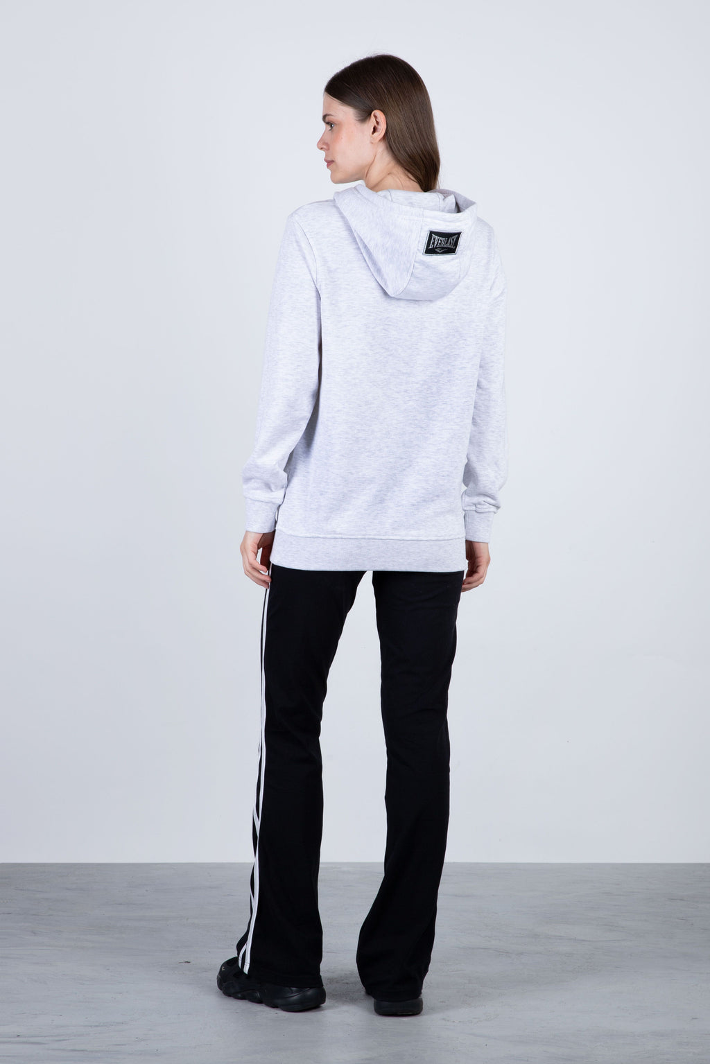 Poleron Hood Lexington Gris Everlast