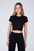 Polera Manga Corta Waffle Negro Everlast