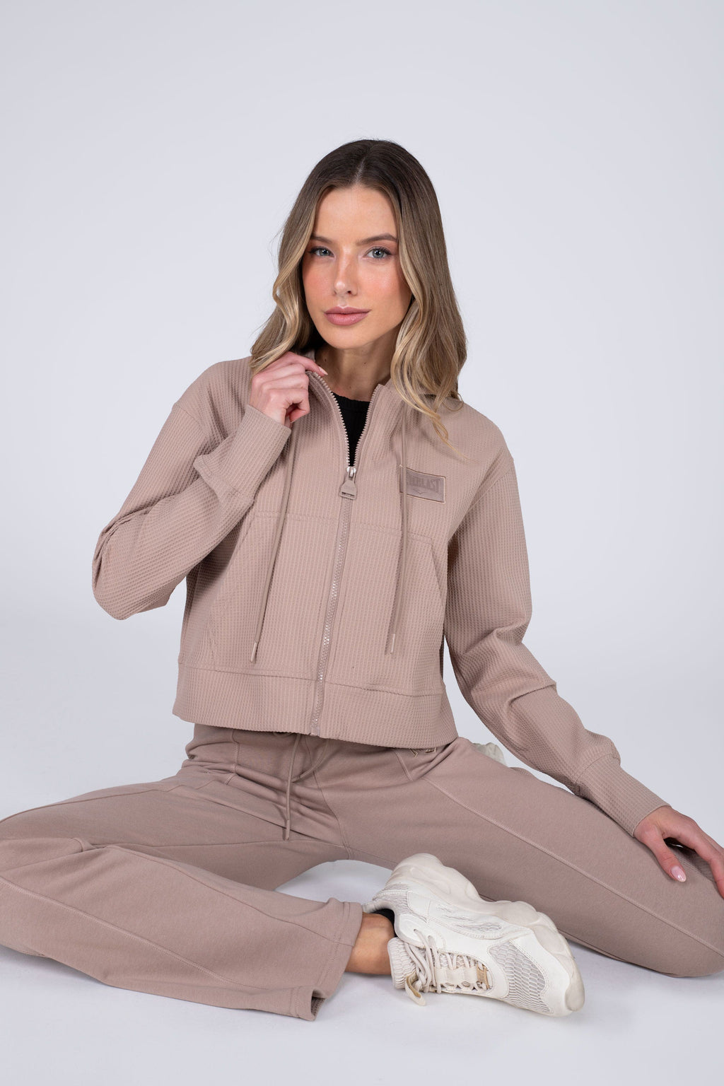 Chaqueta Waffle Beige Everlast