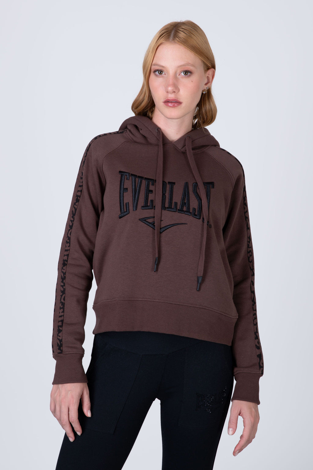 Poleron Hood Alba Café Everlast