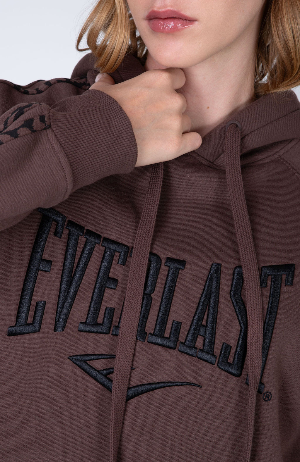Poleron Hood Alba Café Everlast