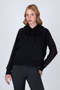 Poleron Hood Alba Negro Everlast