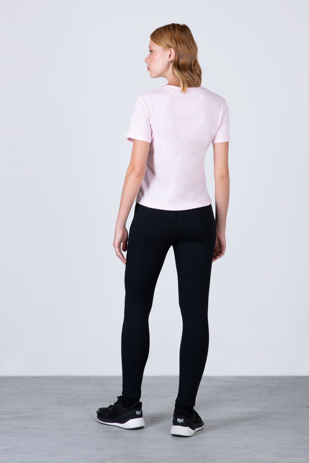Polera Manga Corta Aqua Rosado Everlast