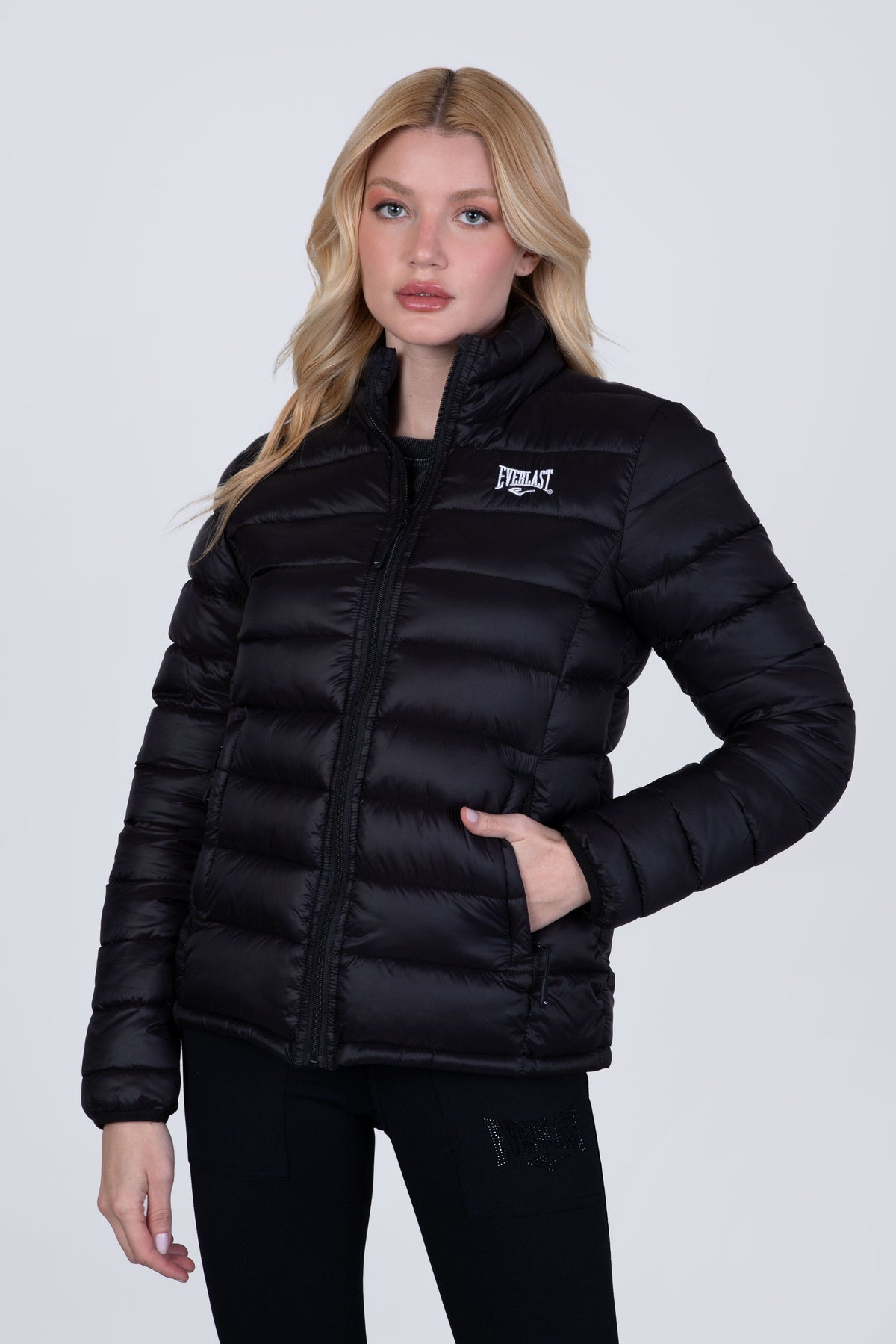 Parka Puff Negro Everlast