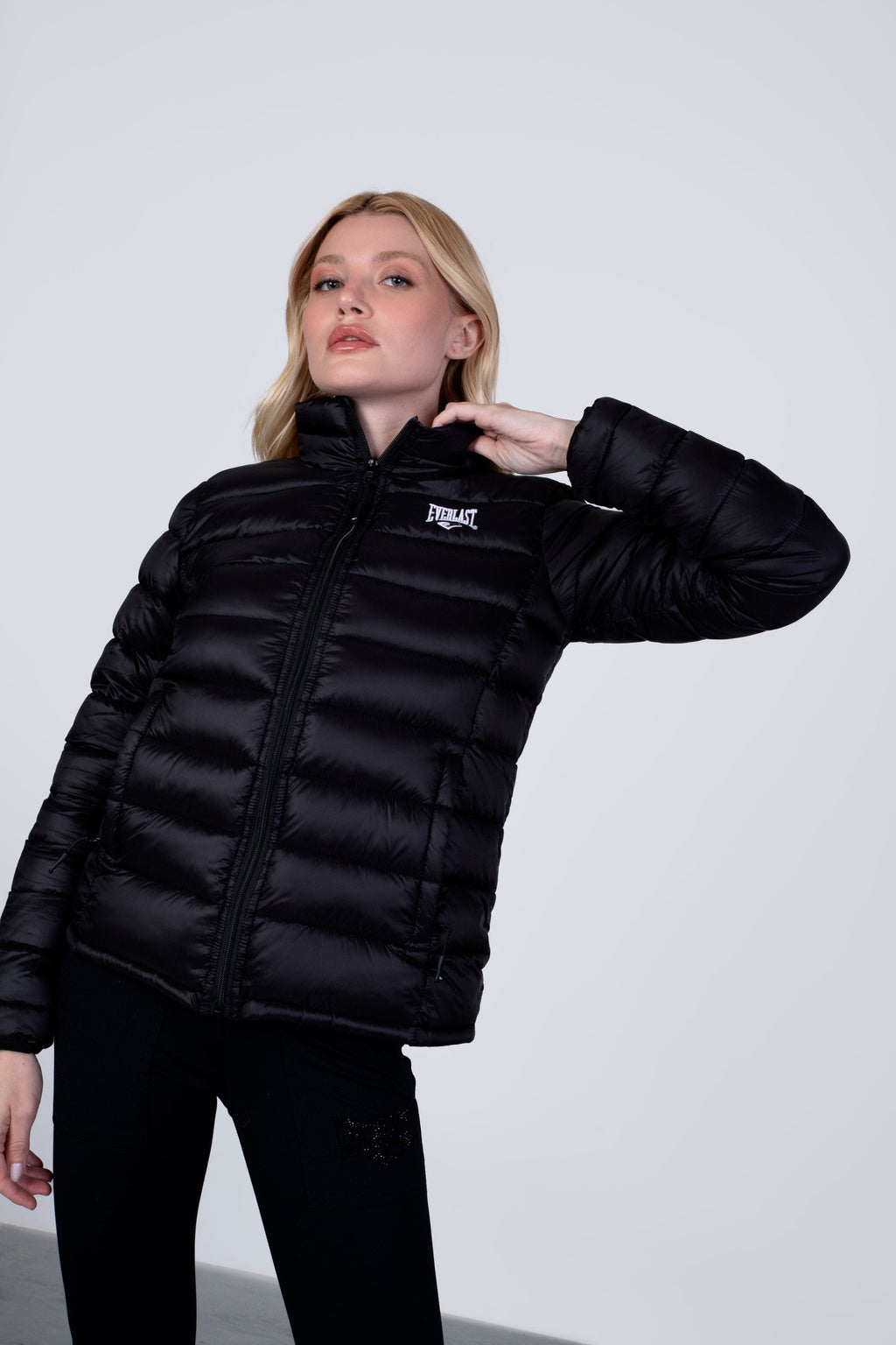 Parka Puff Negro Everlast
