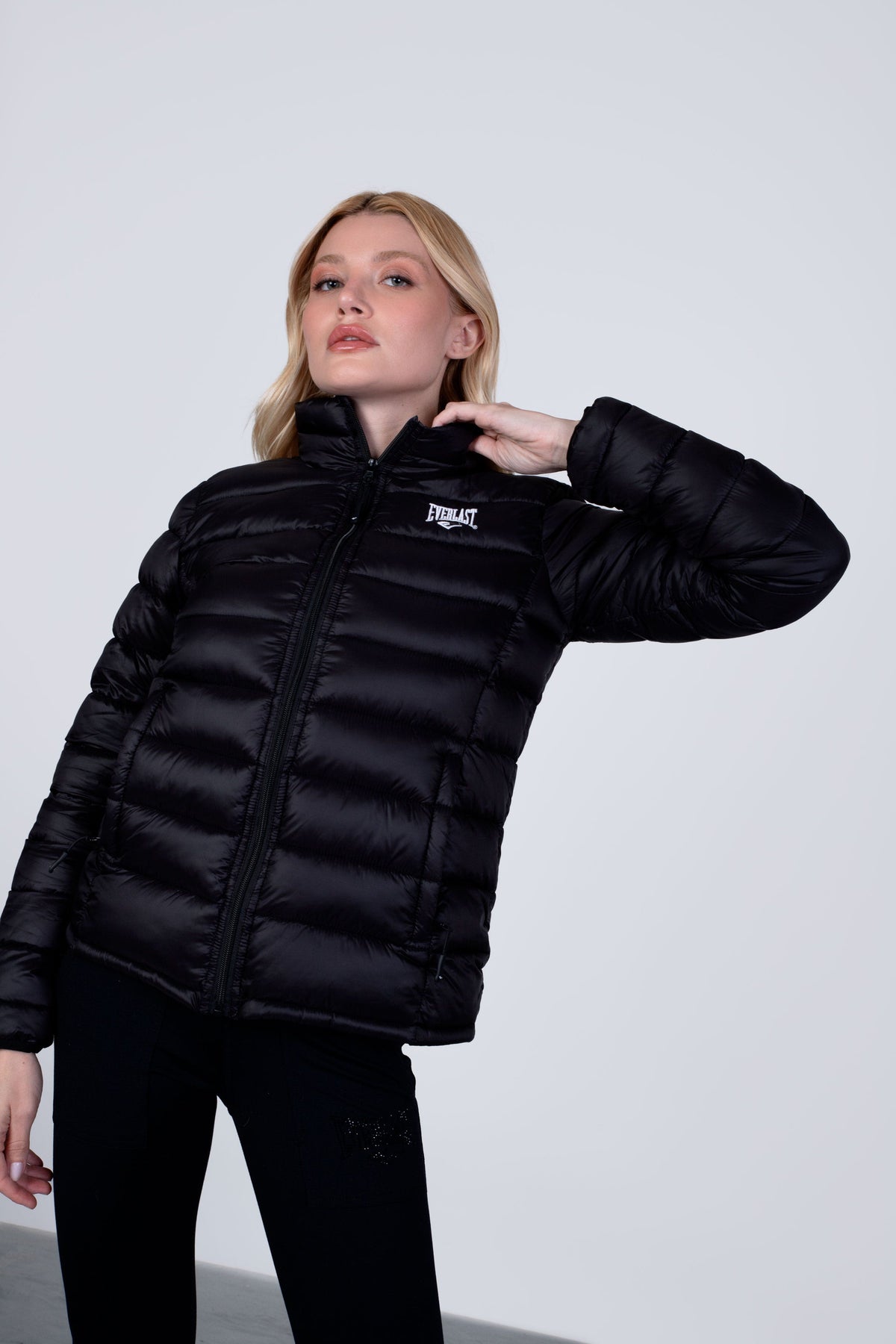 Parka Puff Negro Everlast