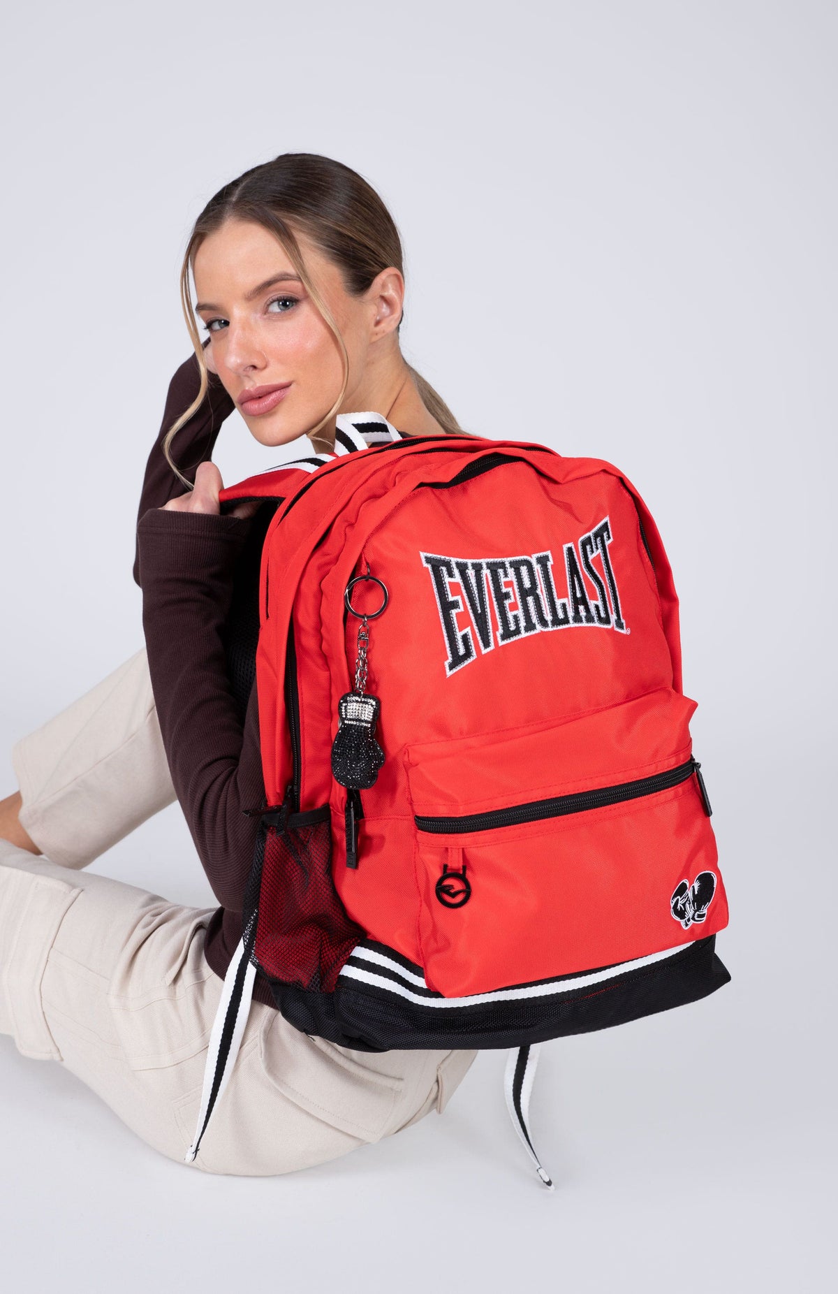 Mochila Nostalgic Rojo Everlast