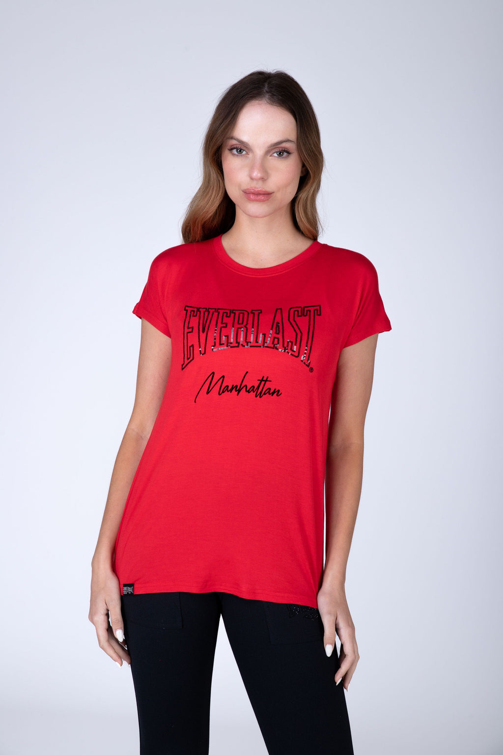 Polera Manga Corta Power Rojo Everlast