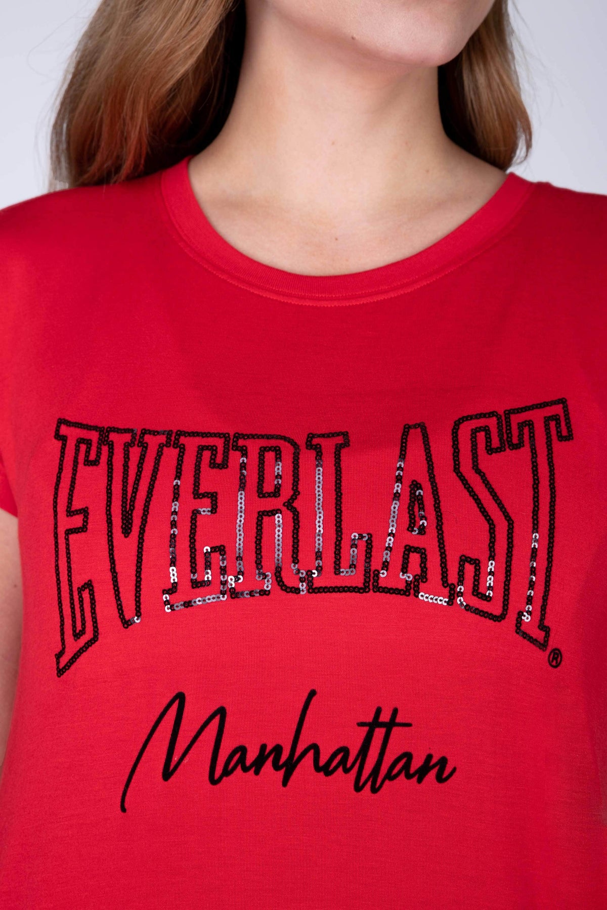 Polera Manga Corta Power Rojo Everlast