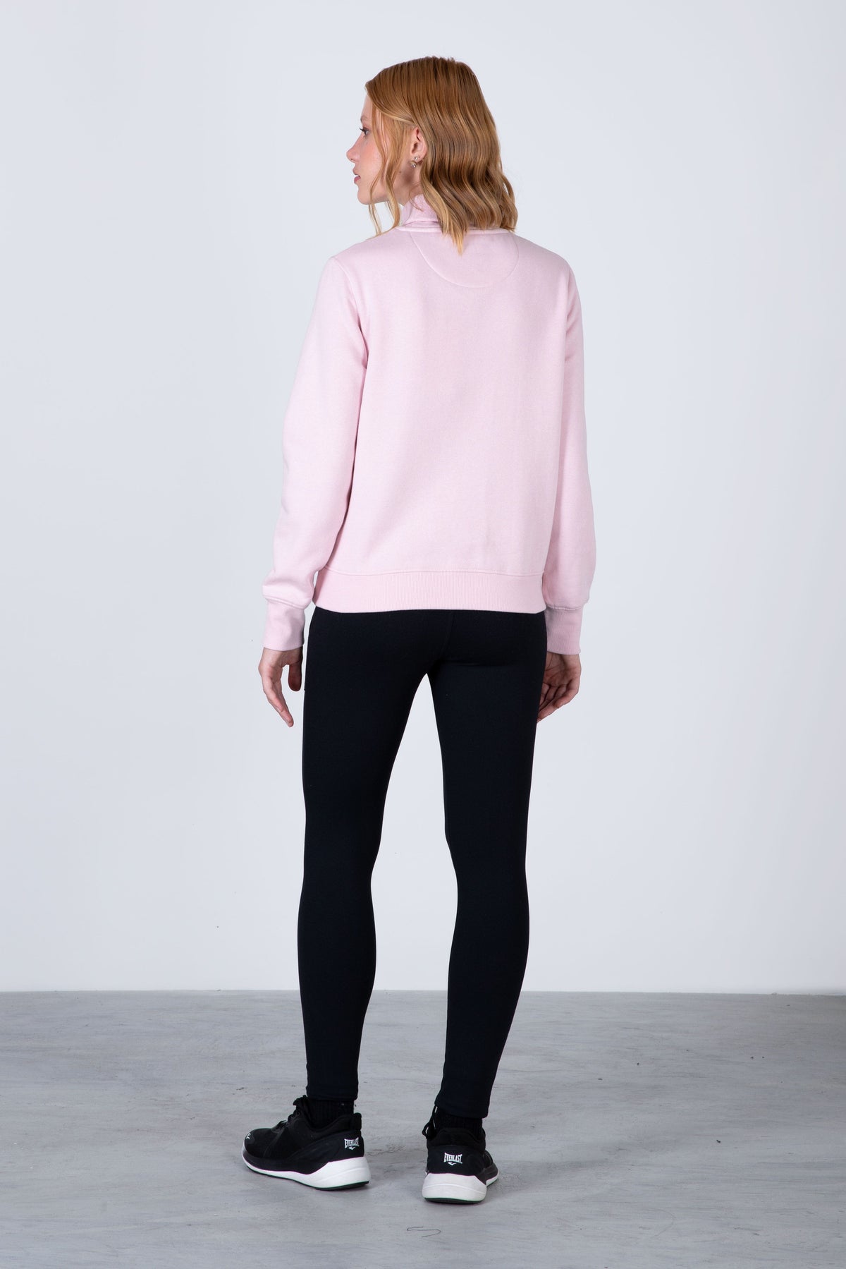 Poleron Crew Neck Turtle Boston Rosado Everlast