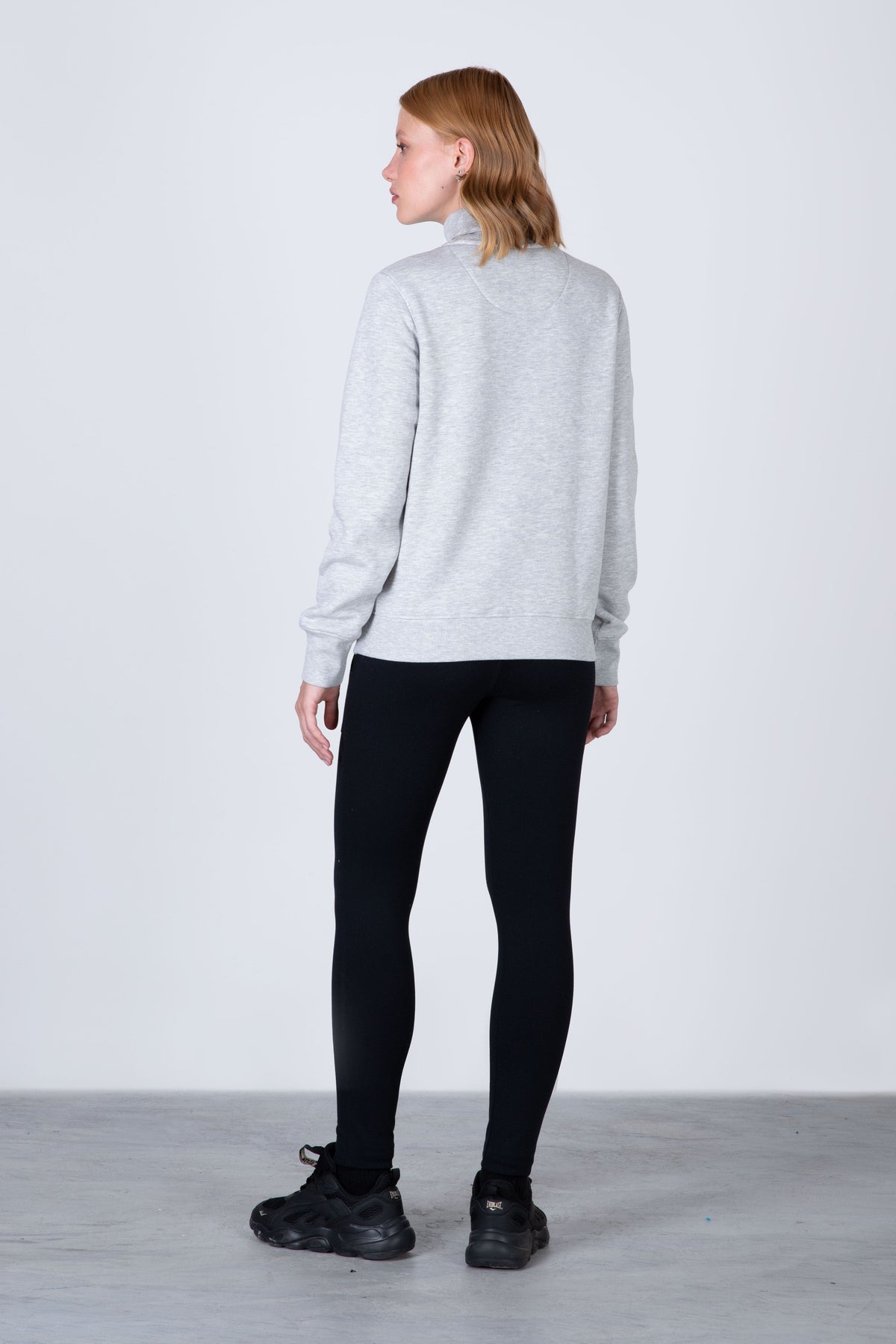 Poleron Crew Neck Turtle Boston Gris Everlast