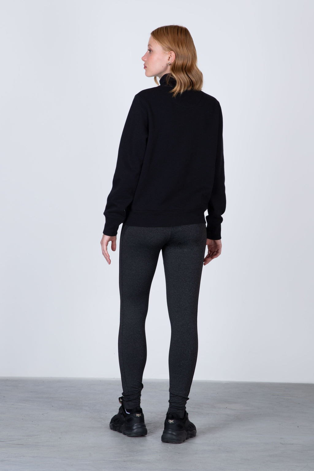 Poleron Crew Neck Turtle Boston Negro Everlast
