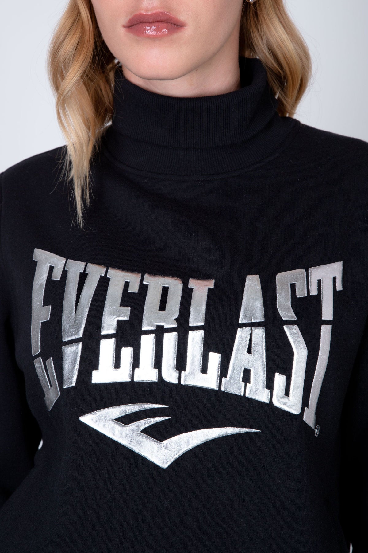 Poleron Crew Neck Turtle Boston Negro Everlast