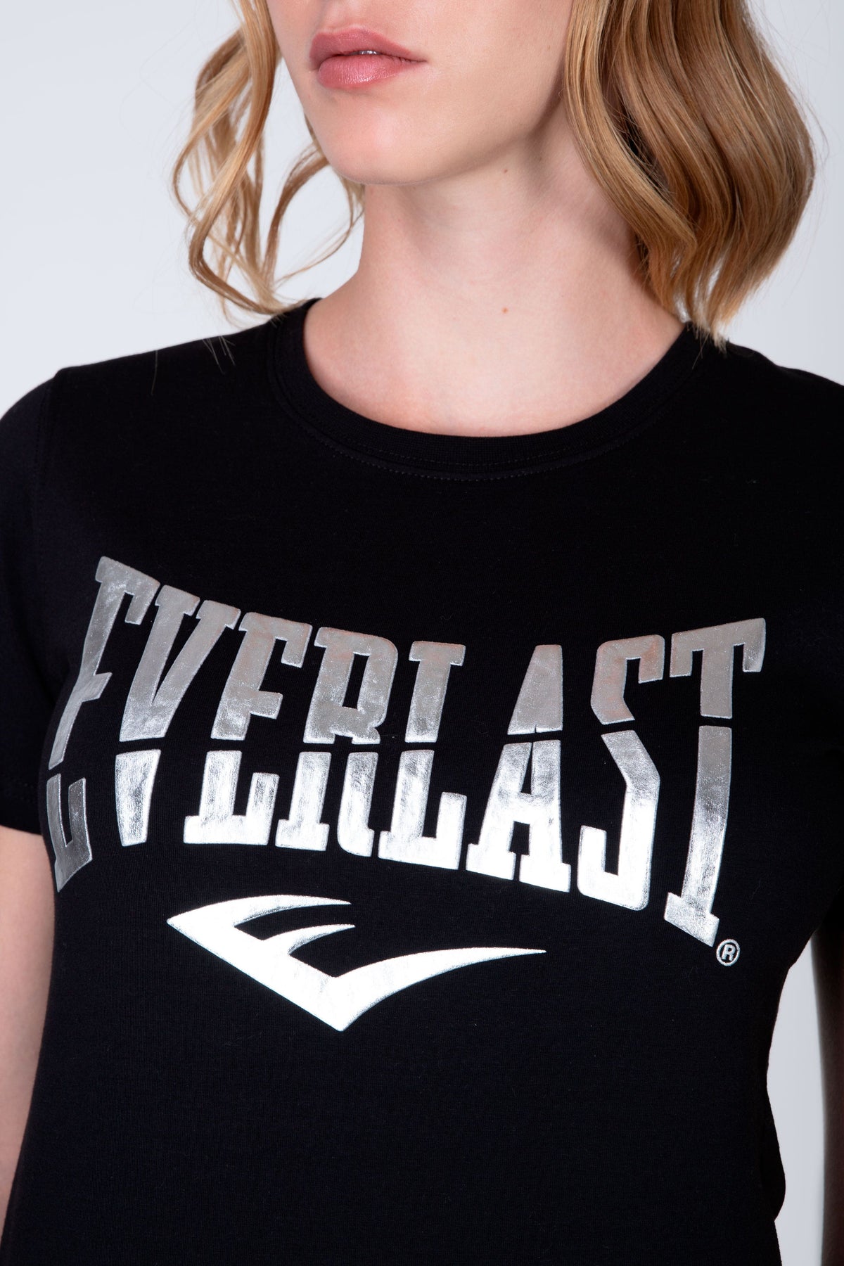 Polera Manga Corta Boston Negro Everlast