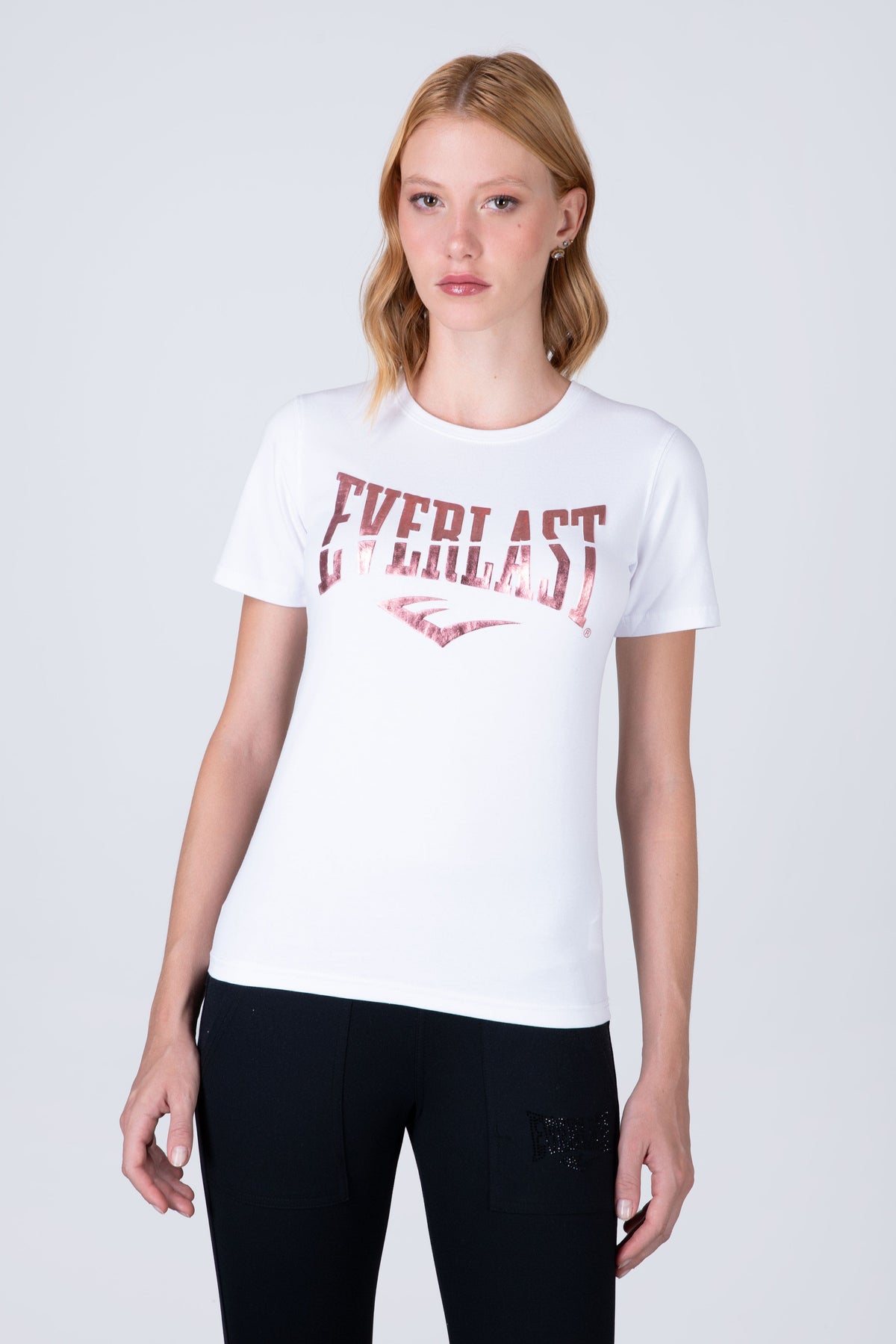 Polera Manga Corta Boston Blanco Everlast
