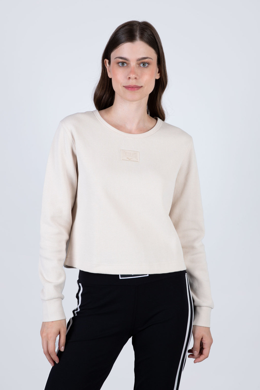 Polera Manga Larga Carnaby Beige Everlast