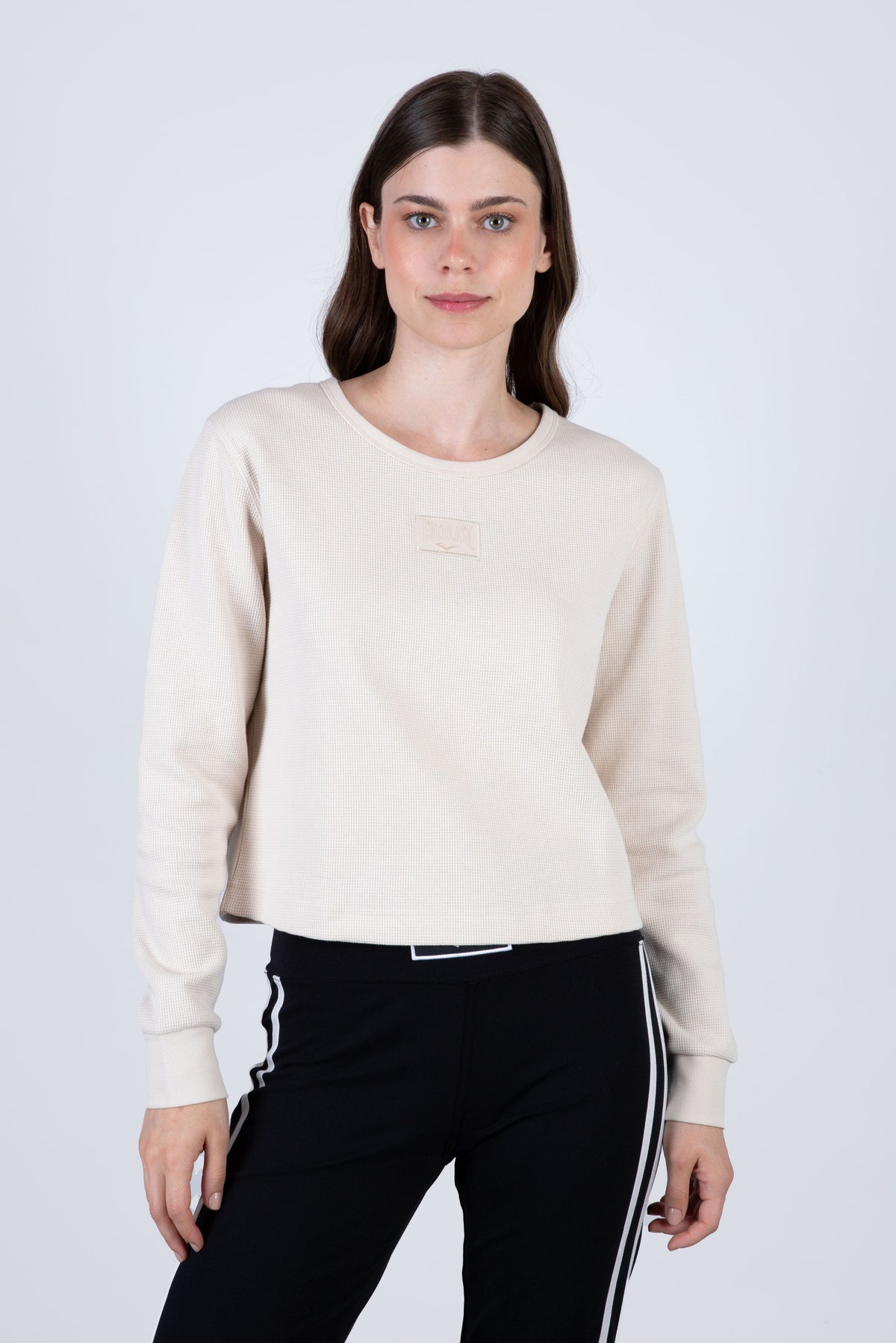 Polera Manga Larga Carnaby Beige Everlast