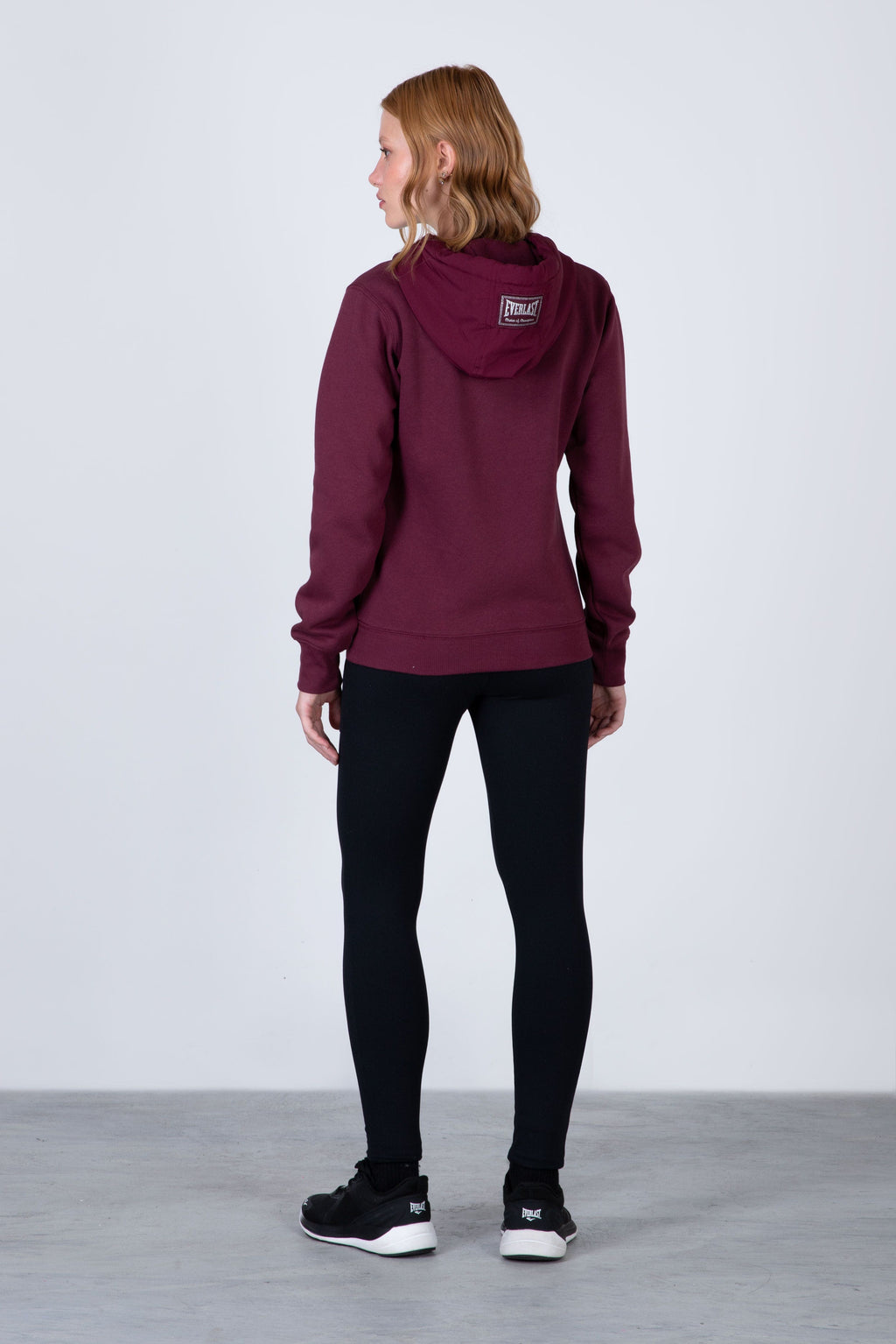 Poleron Hood Ocean Burdeo Everlast