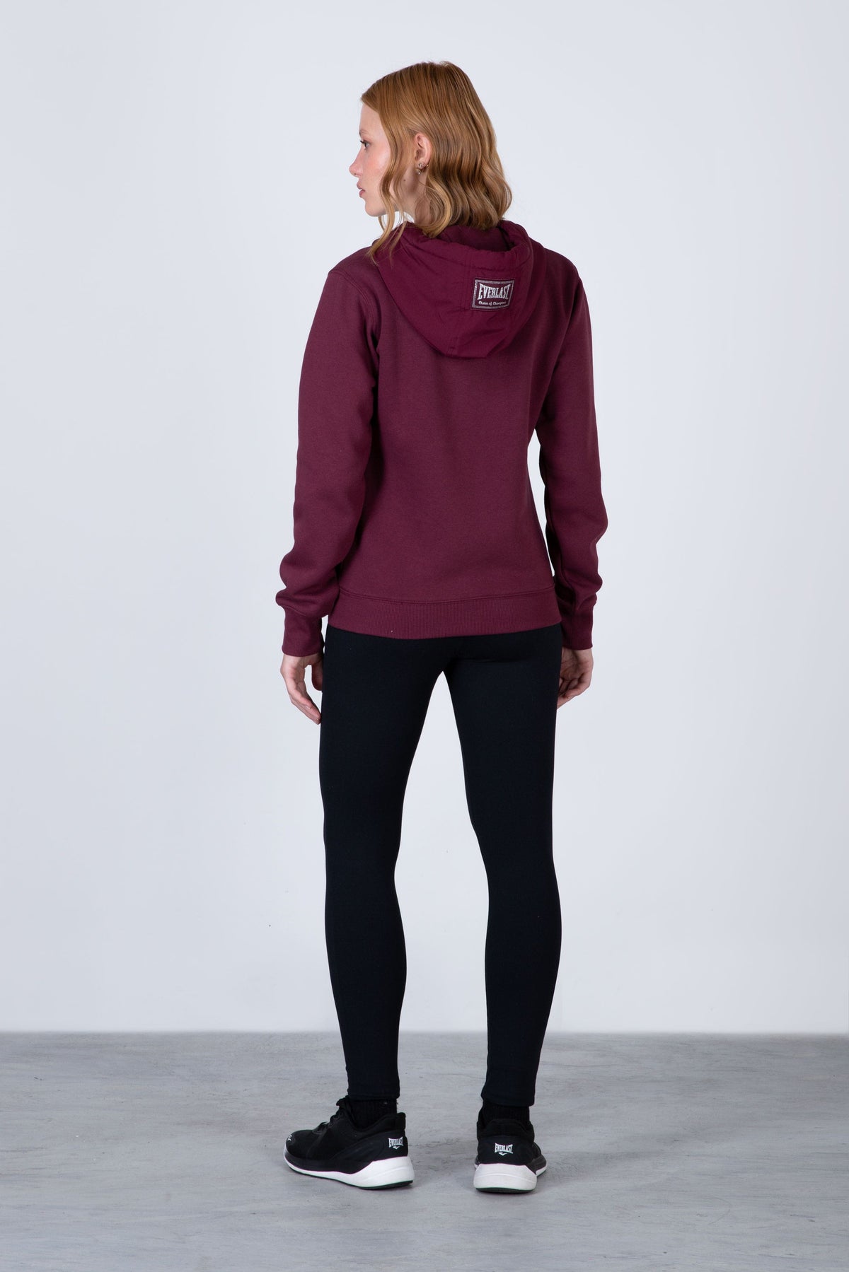 Poleron Hood Ocean Burdeo Everlast