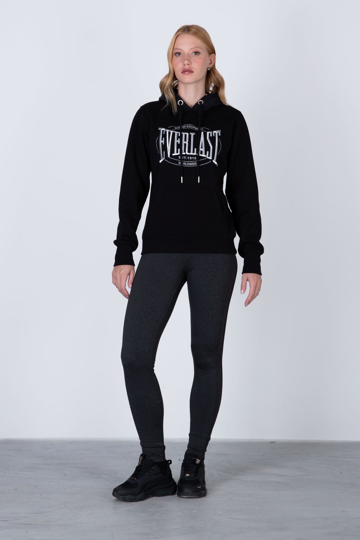 Poleron Hood Ocean Negro Everlast