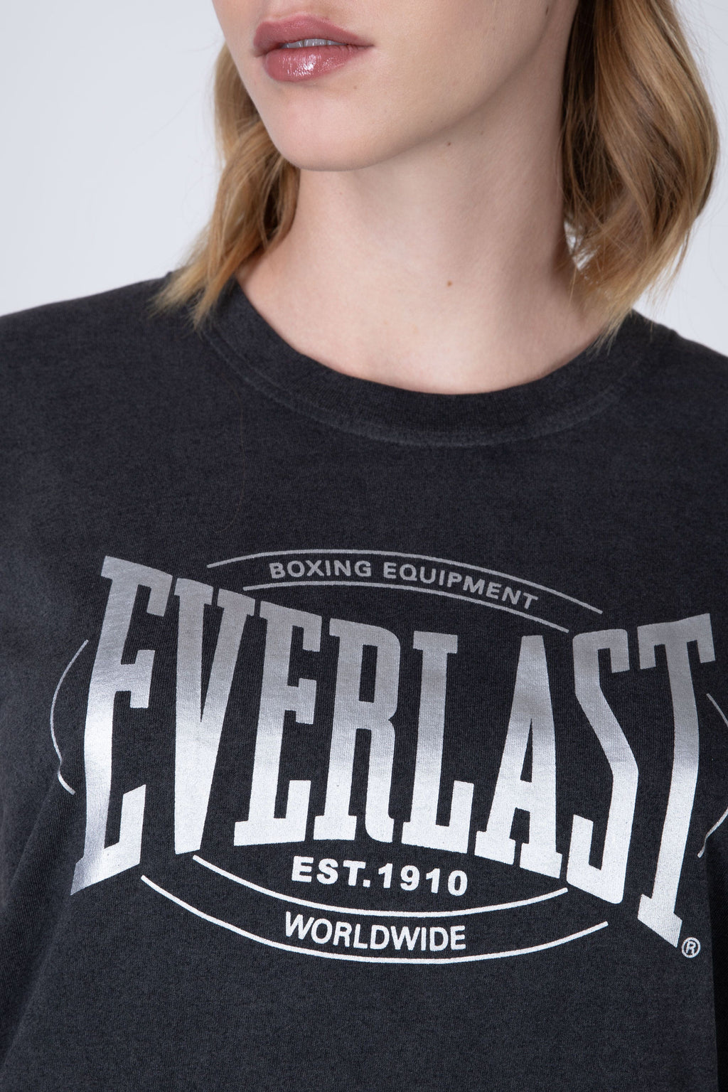 Polera Manga Corta Ocean Gris Everlast