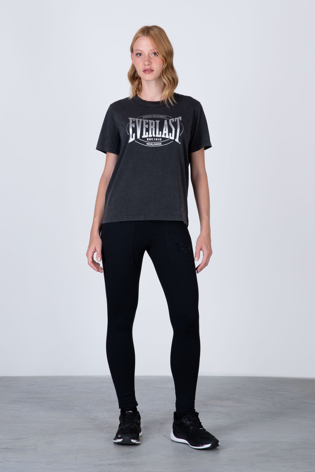 Polera Manga Corta Ocean Gris Everlast