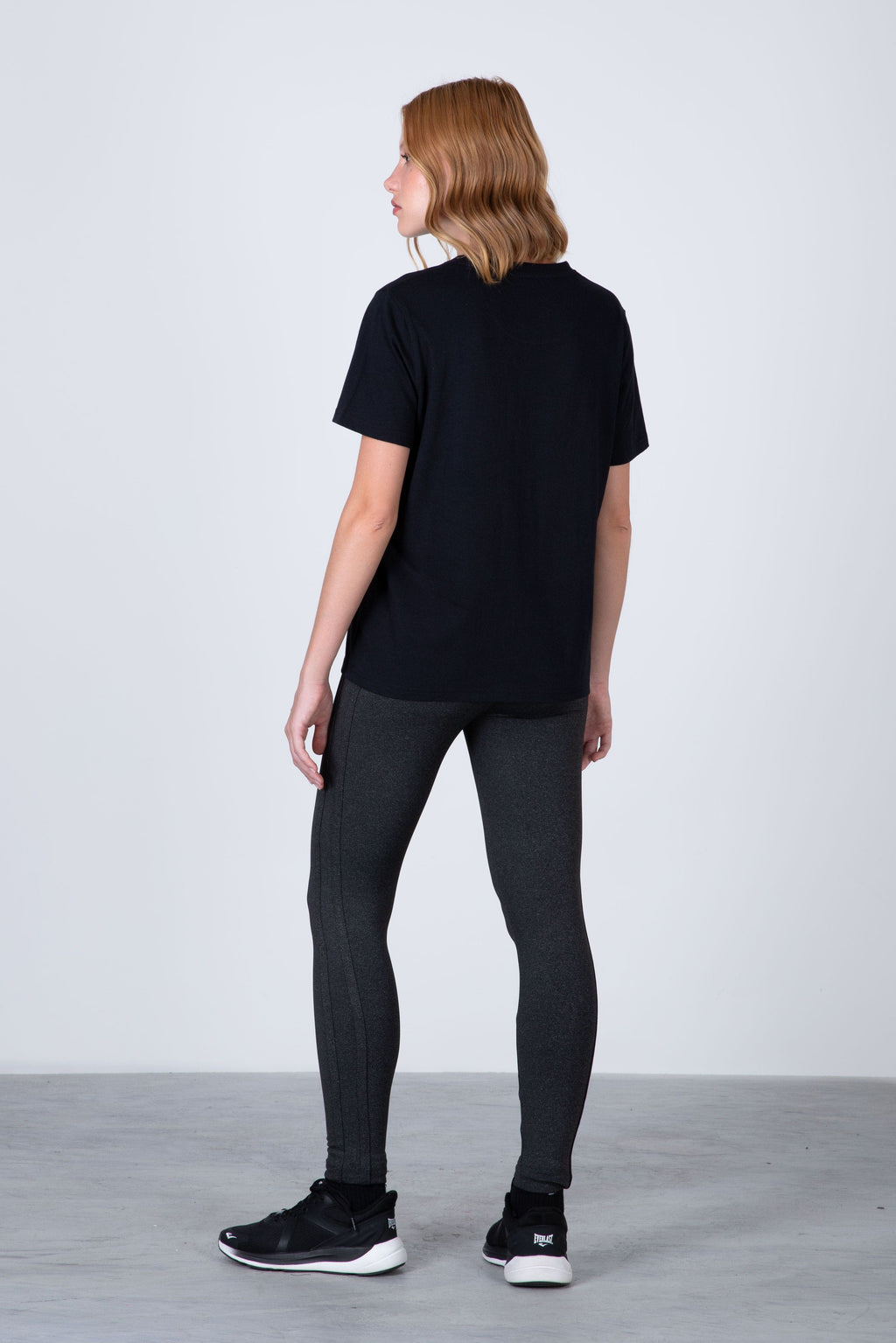 Polera Manga Corta Ocean Negro Everlast